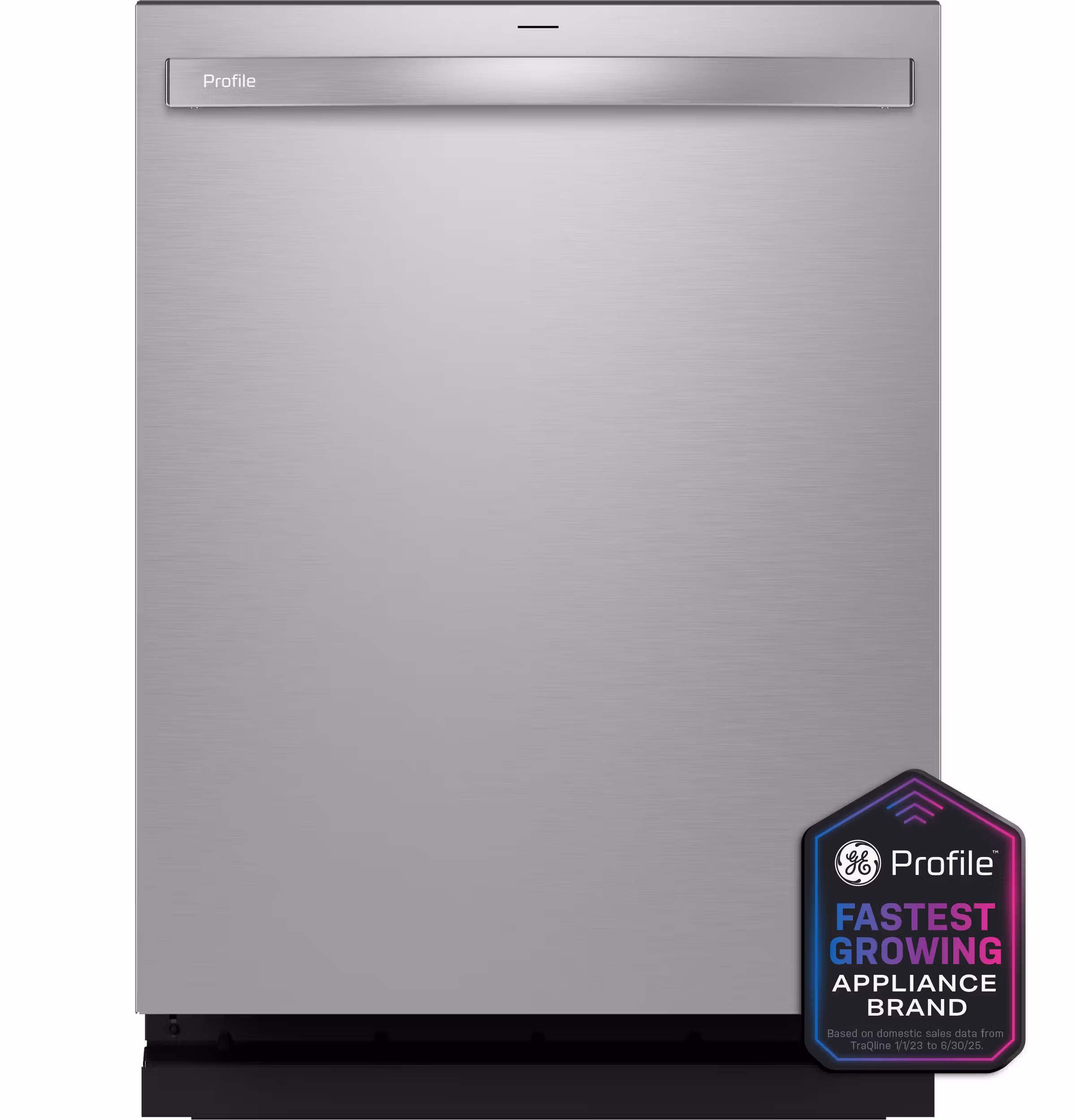 GE Profile(TM) ENERGY STAR(R) Fingerprint Resistant Top Control Stainless Interior Dishwasher with Microban(TM) Antimicrobial Technology