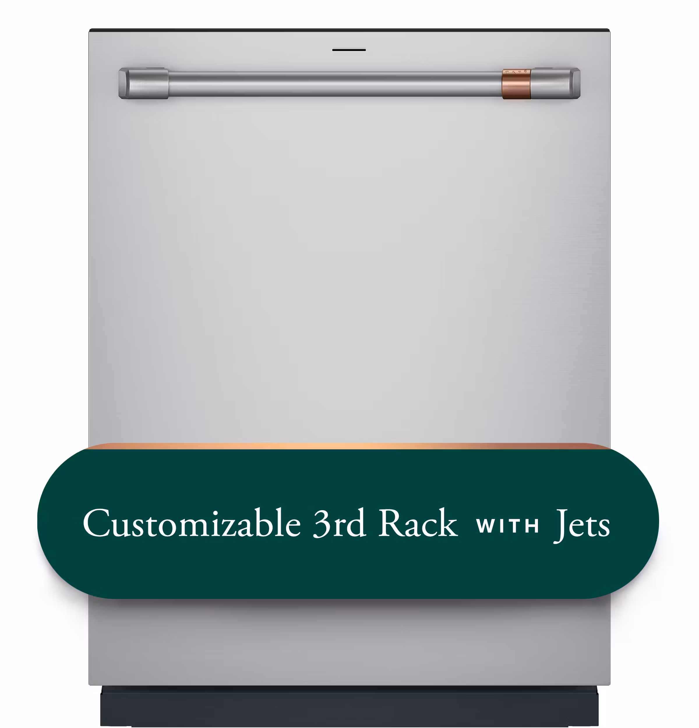 CAF(EBACK)(TM) CustomFit ENERGY STAR Stainless Interior Smart Dishwasher