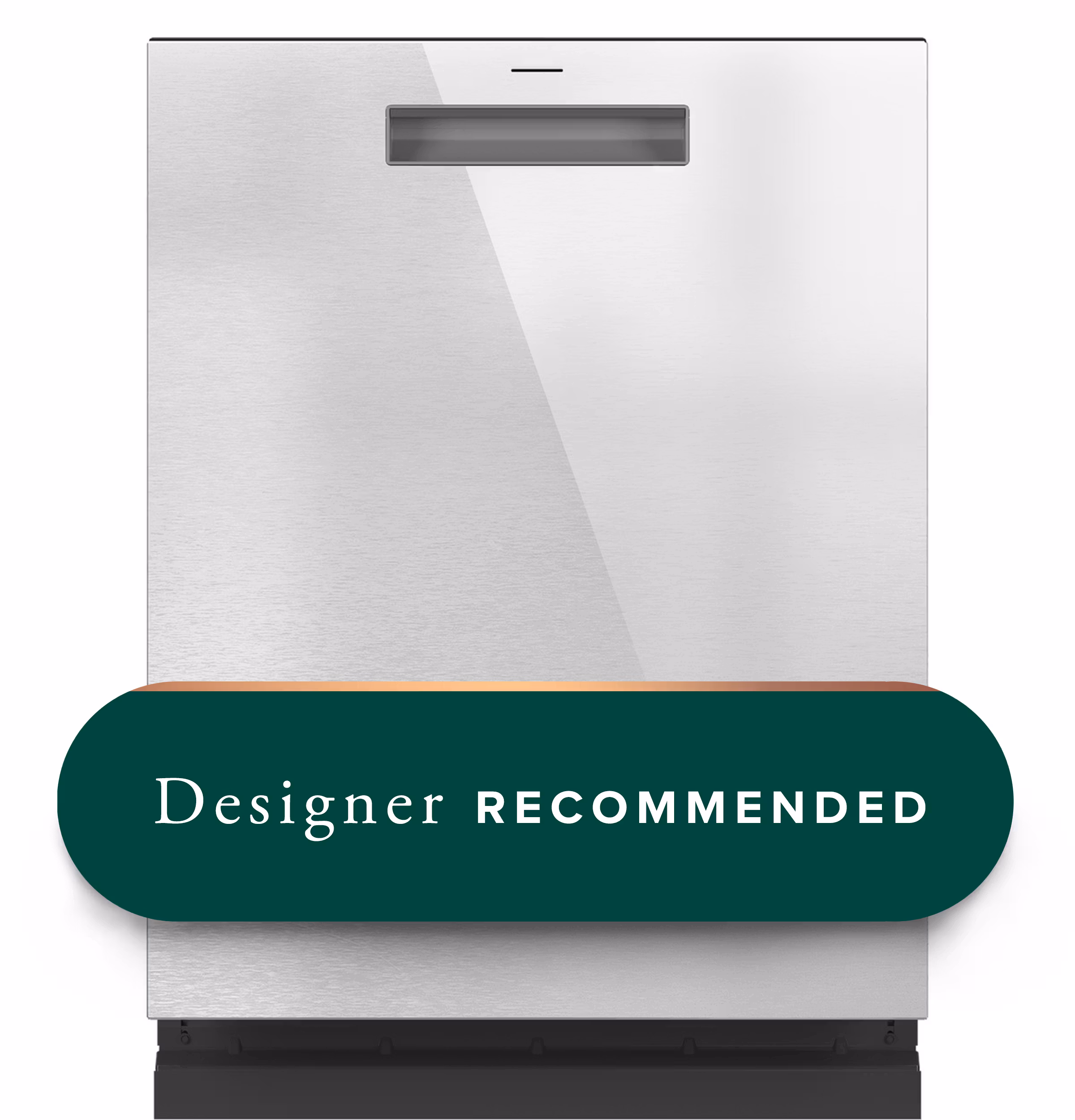 CAF(EBACK)(TM) CustomFit ENERGY STAR Stainless Interior Smart Dishwasher with Ultra Wash Top Rack and LED Lights, 39 dBA in Platinum Glass