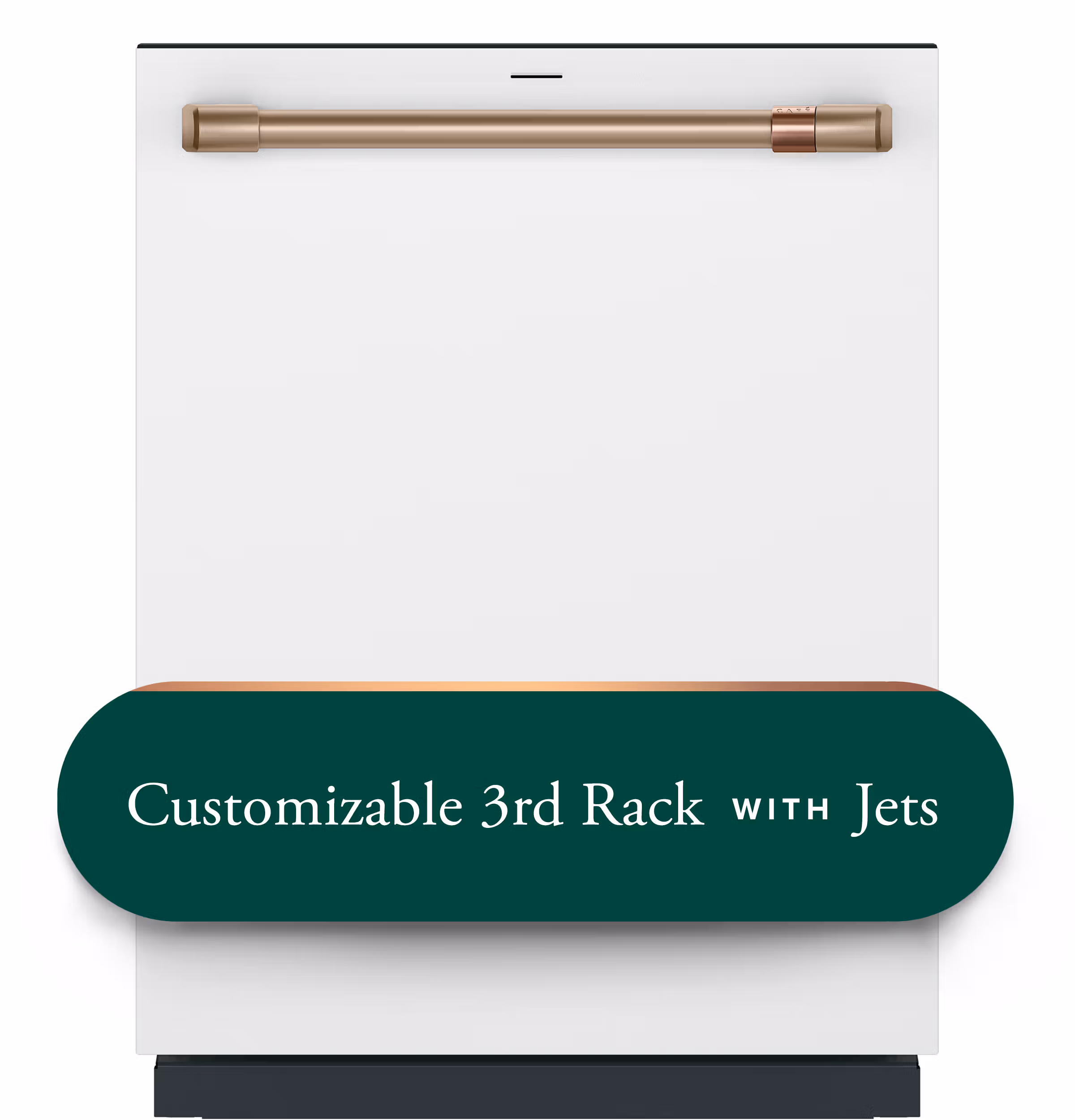 CAF(EBACK)(TM) CustomFit ENERGY STAR Stainless Interior Smart Dishwasher
