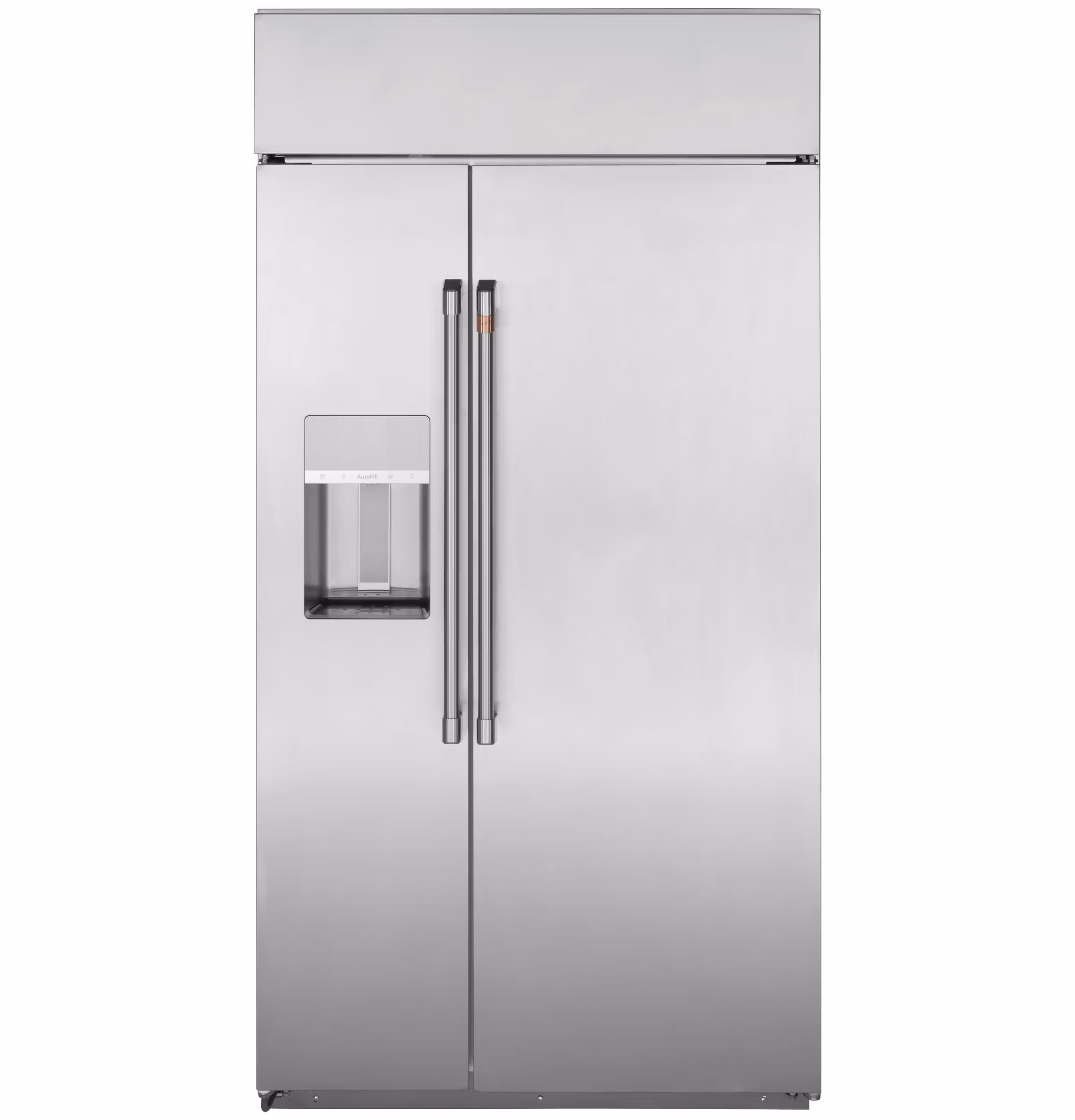 CAF(EBACK)(TM) 42" Smart Built-In Side-by-Side Refrigerator with Dispenser