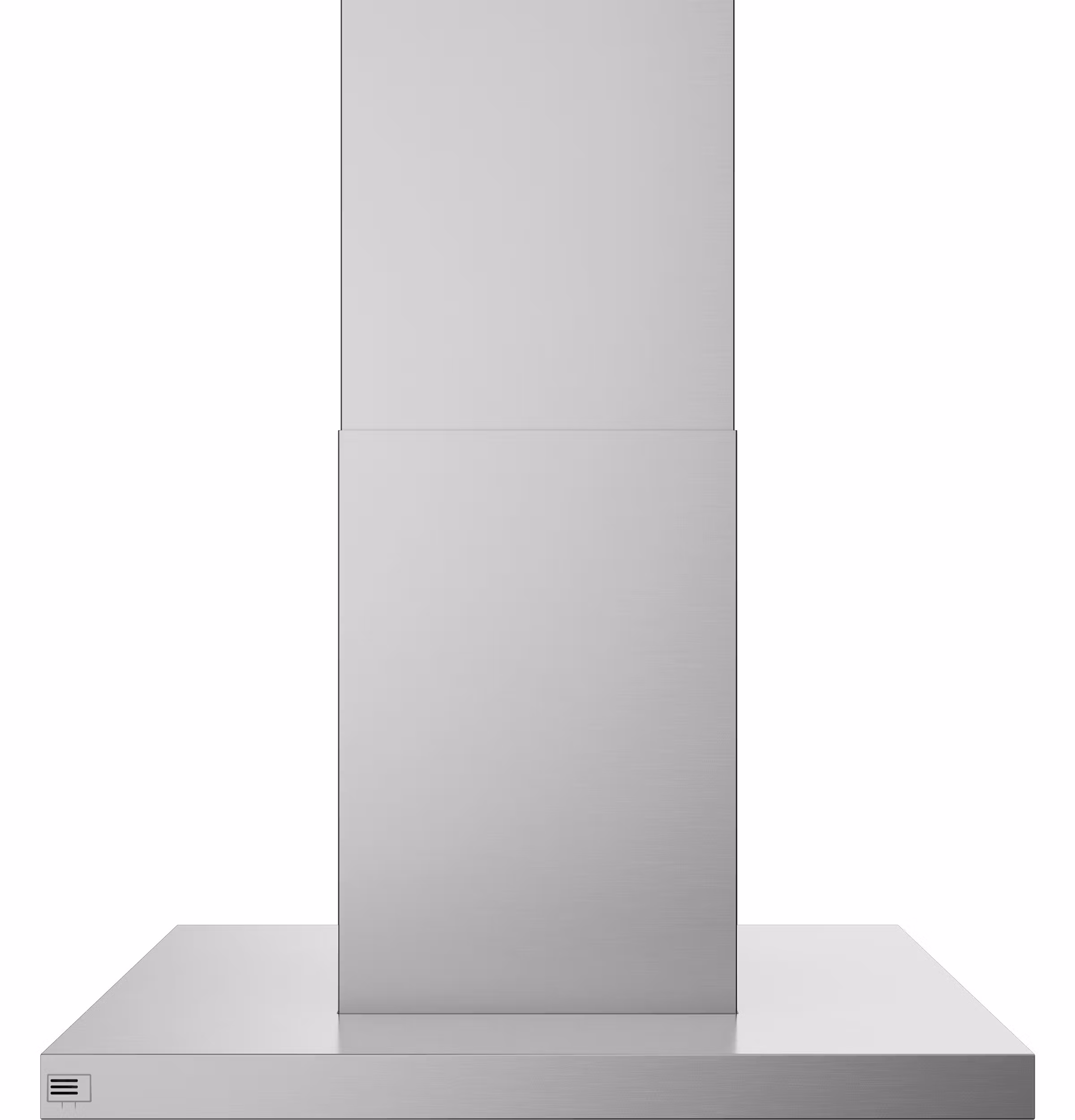 36" Designer Island-Mount Chimney Vent Hood with Clean Air Sensors