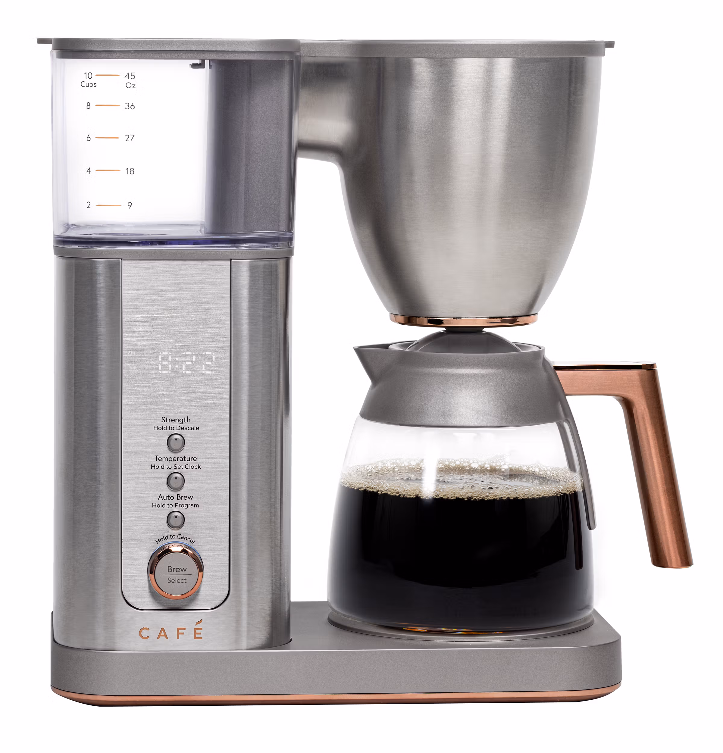 CAF(EBACK)(TM) Specialty Drip Coffee Maker with Glass Carafe