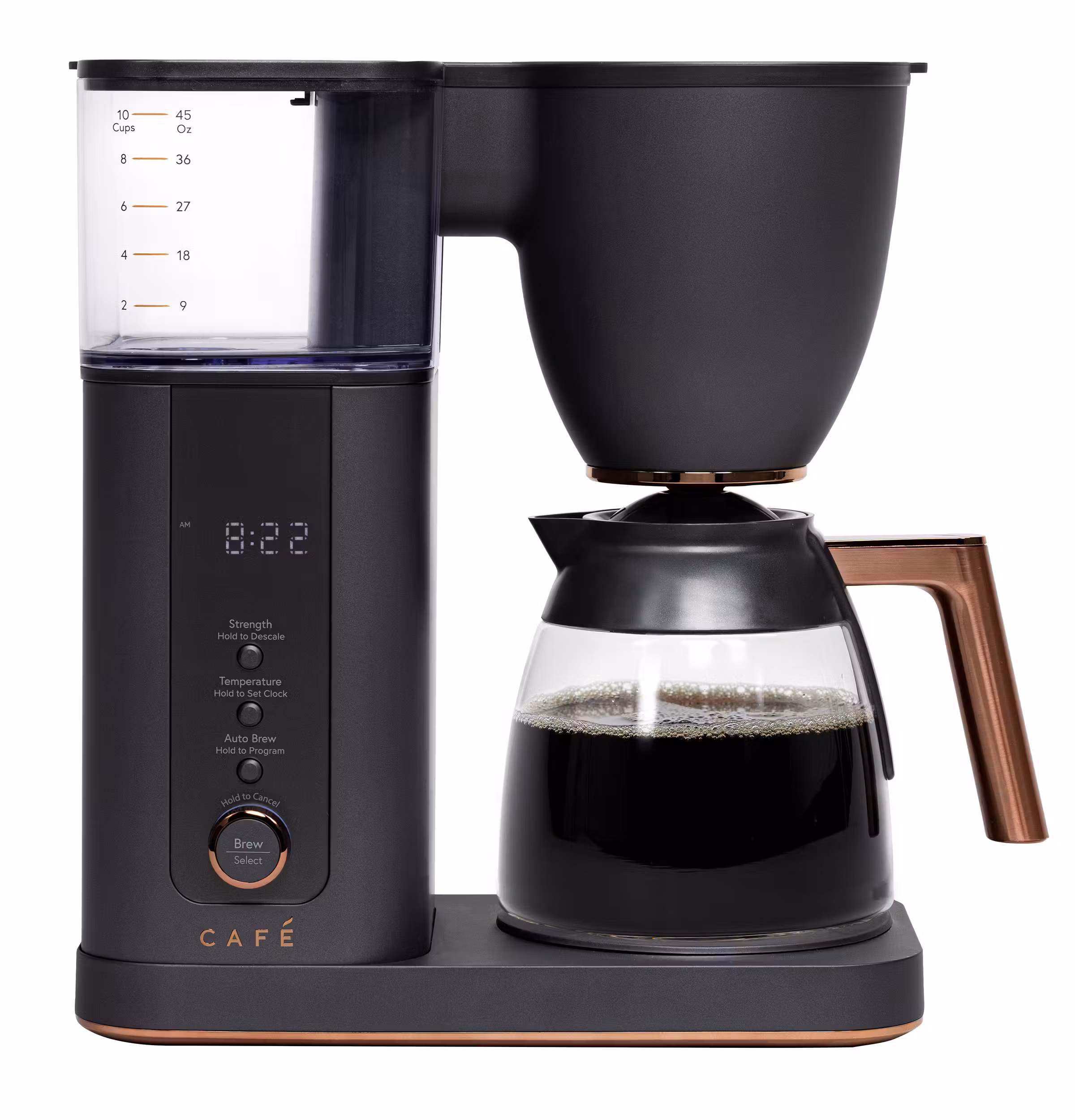 CAF(EBACK)(TM) Specialty Drip Coffee Maker with Glass Carafe