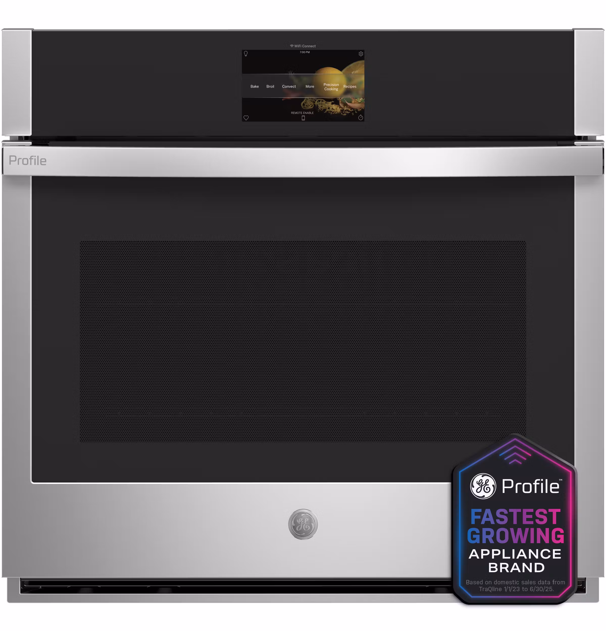 GE Profile 30" Smart Built-In Convection Single Wall Oven