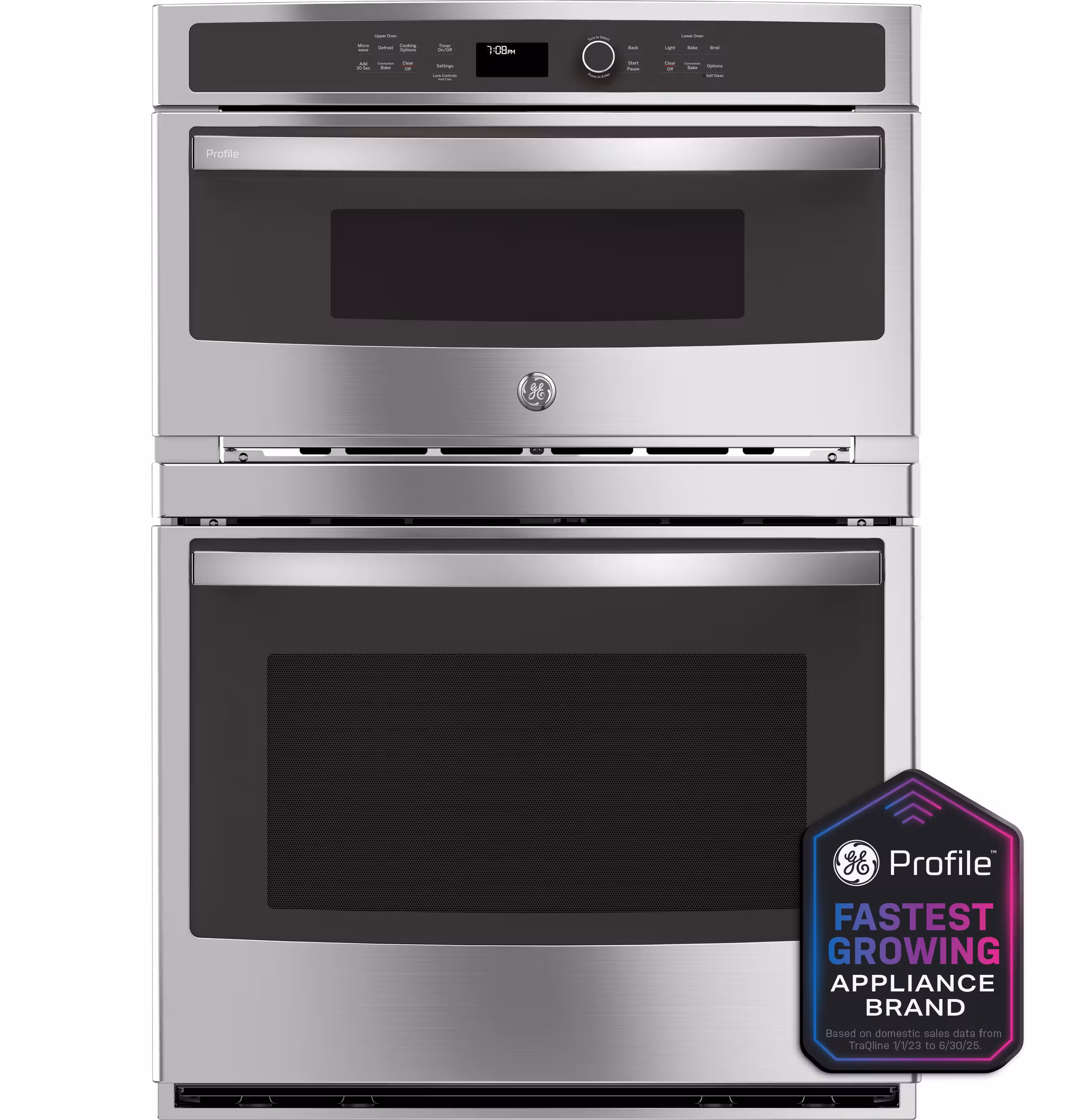 GE Profile(TM) 30" Built-In Combination Convection Microwave/Convection Wall Oven