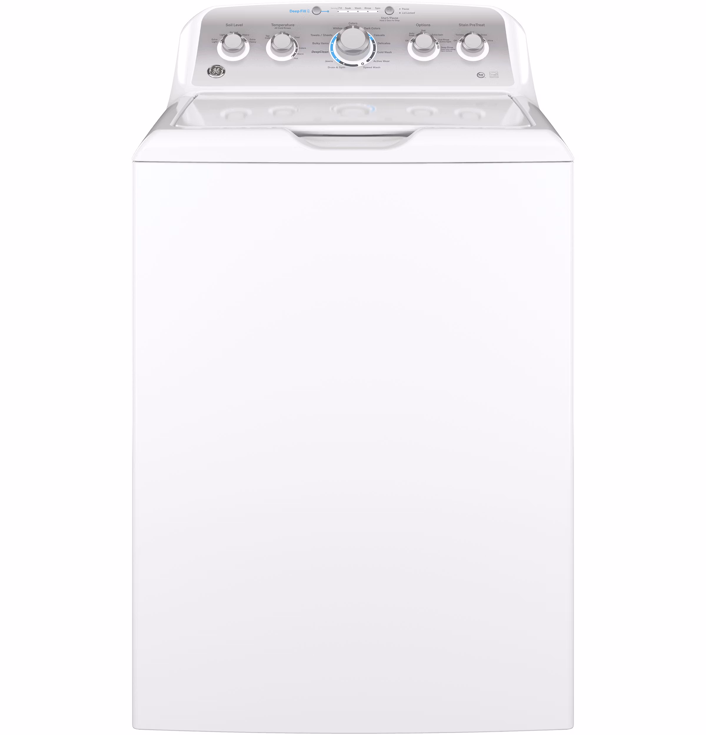 GE(R) ENERGY STAR(R) 4.6 cu. ft. Capacity Washer with Stainless Steel Basket