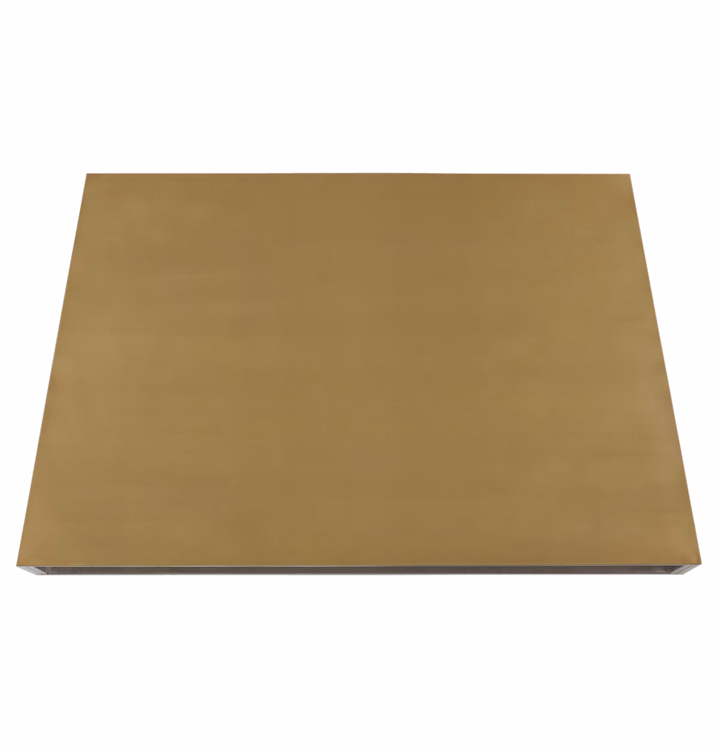 Monogram 48" Custom Brass Hood
