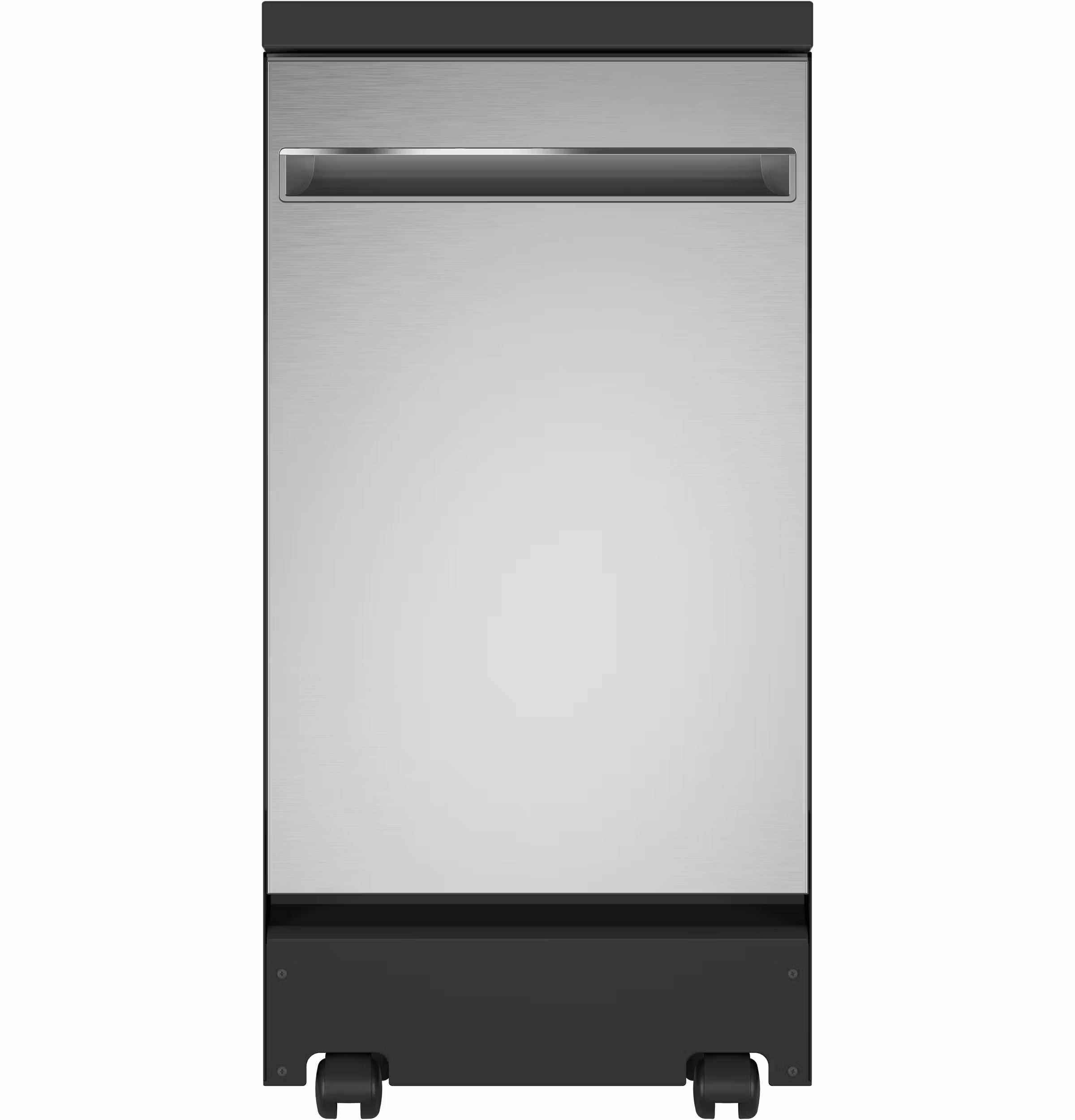 GE(R) ENERGY STAR(R) 18" Stainless Steel Interior Portable Dishwasher with Sanitize Cycle