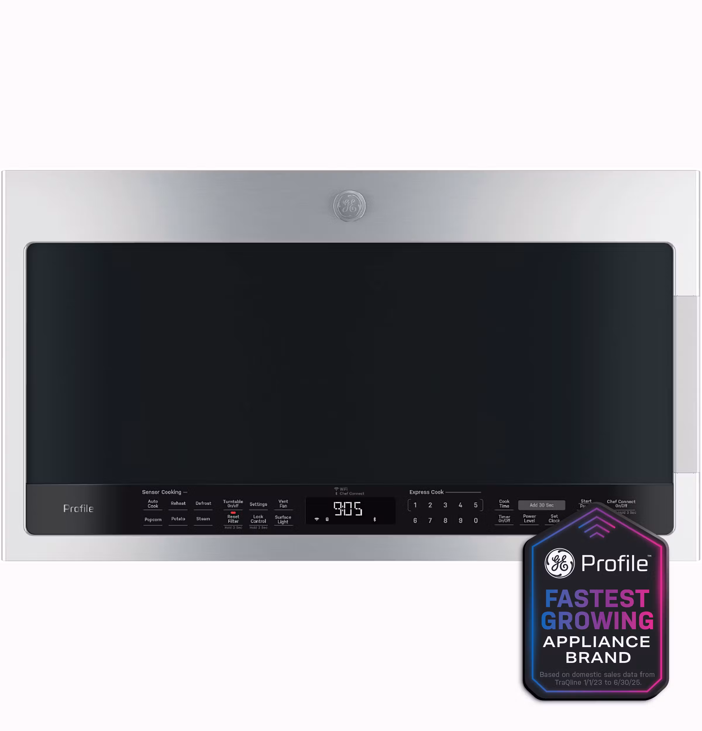 GE Profile(TM) 2.1 Cu. Ft. Over-the-Range Sensor Microwave Oven