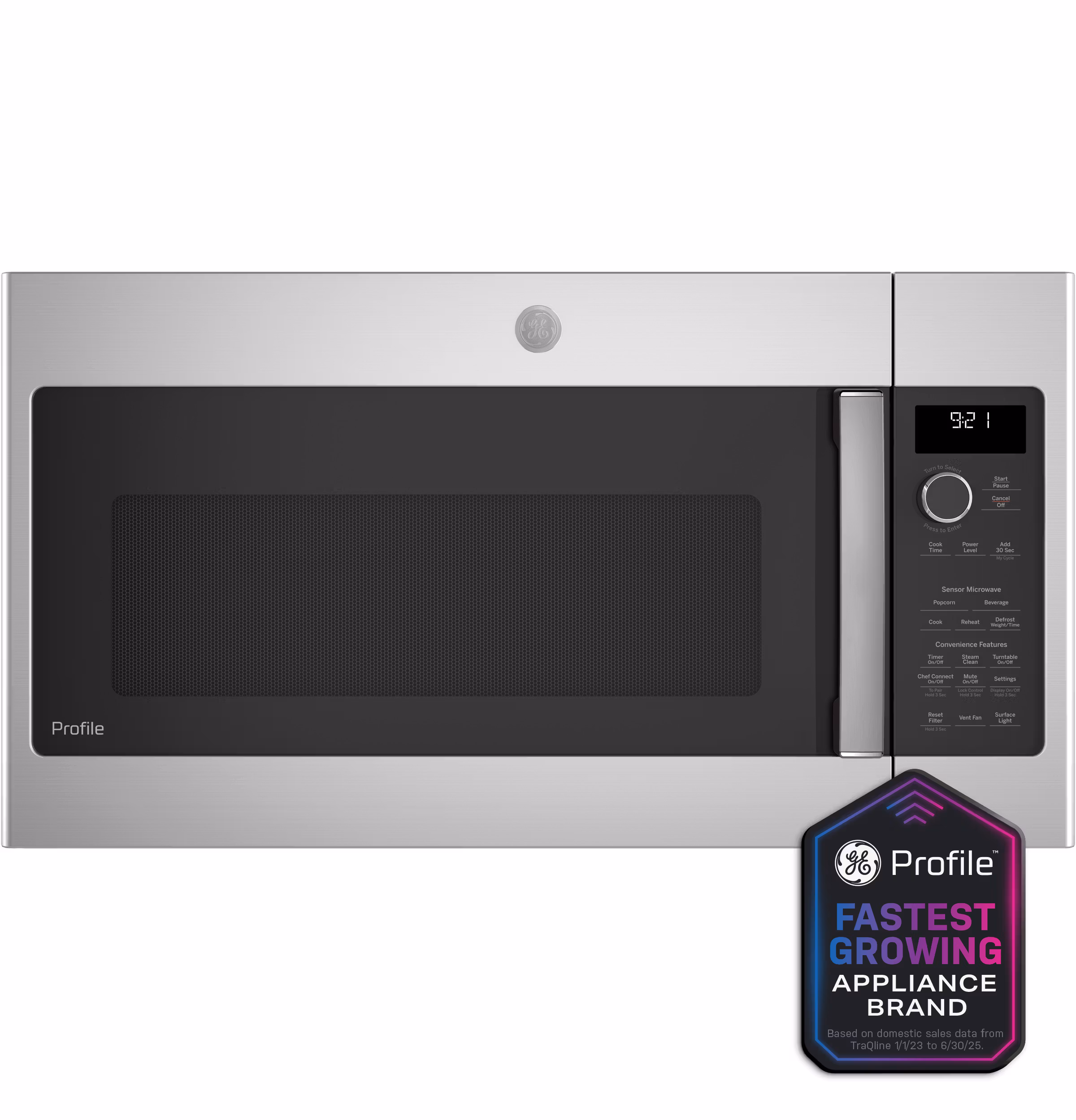 GE Profile(TM) 2.1 Cu. Ft. Over-the-Range Sensor Microwave Oven