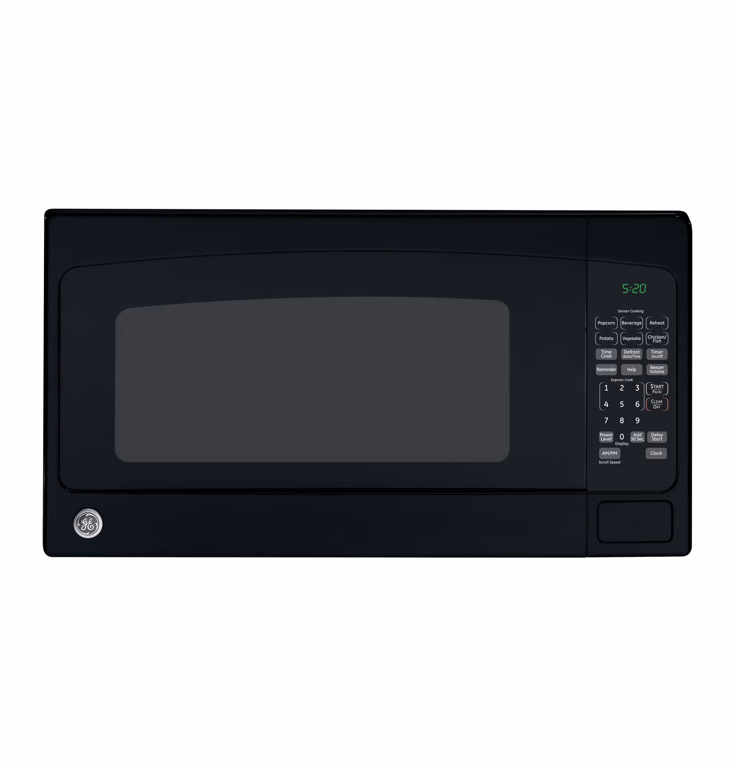 GE(R) 2.0 Cu. Ft. Capacity Countertop Microwave Oven