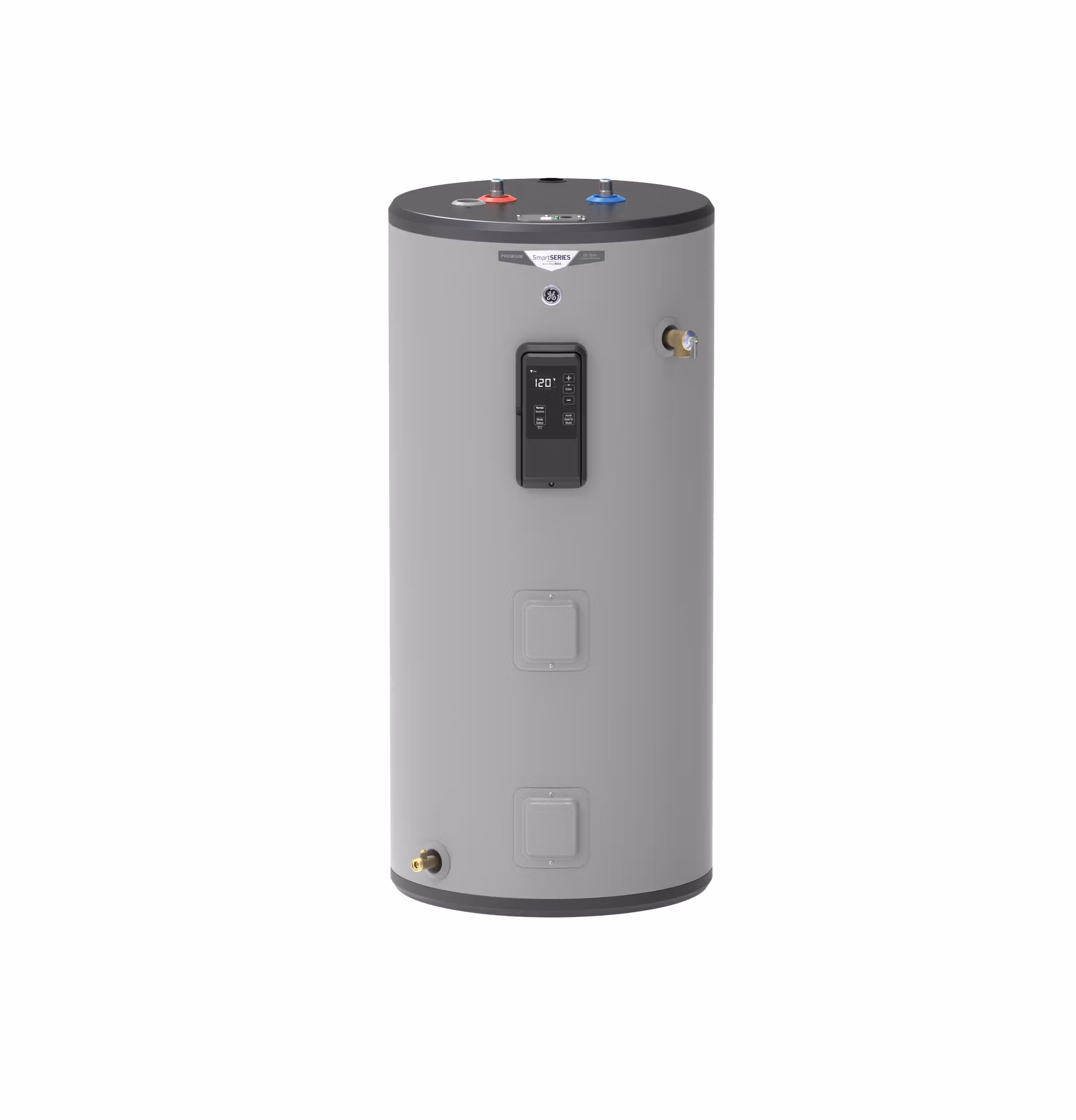 GE(R) Smart 50 Gallon Short Electric Water Heater