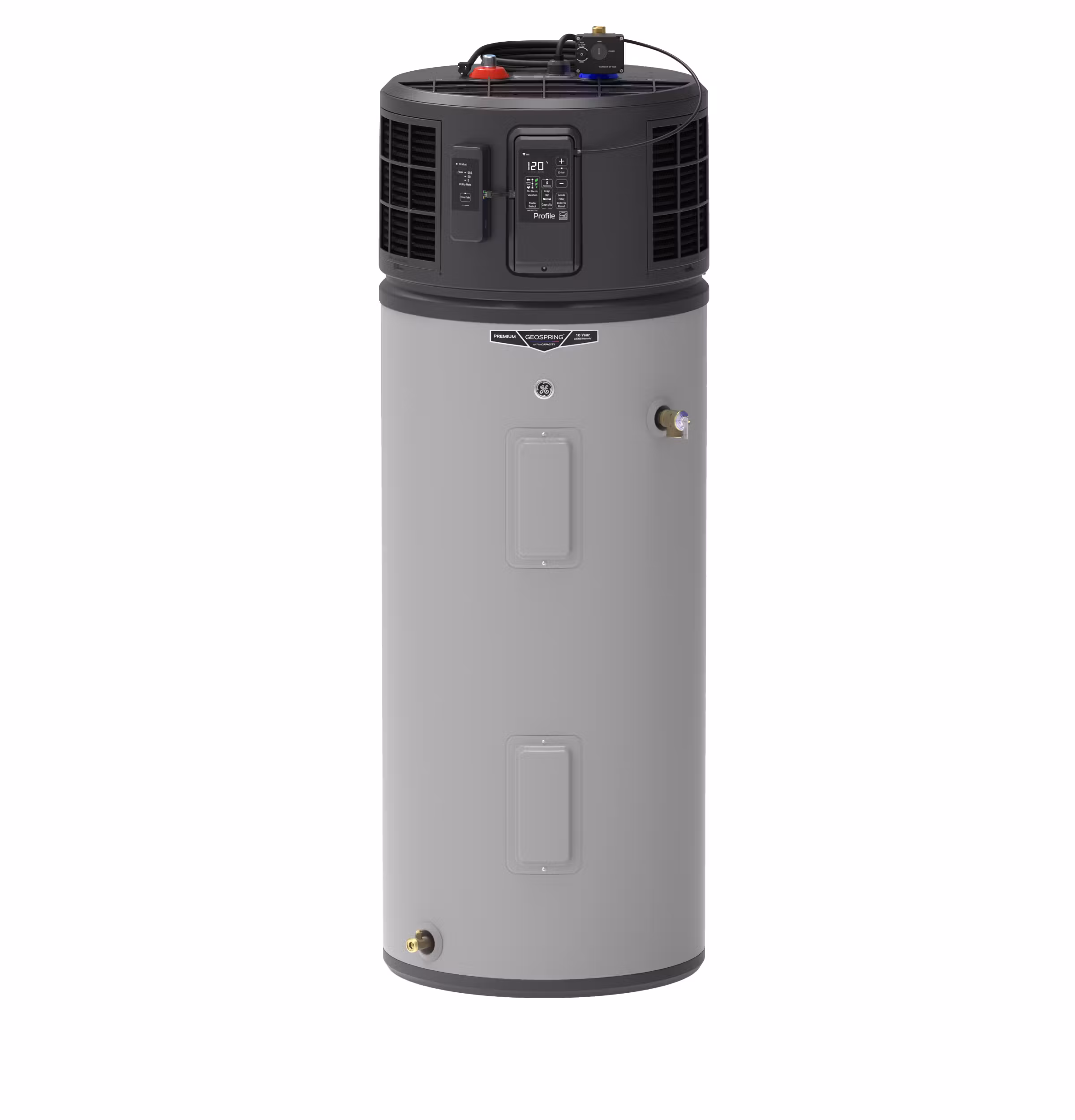 GE Profile™ GEOSPRING™ Smart Hybrid Heat Pump Water Heater 50-gallon - 120V - FlexCapacity