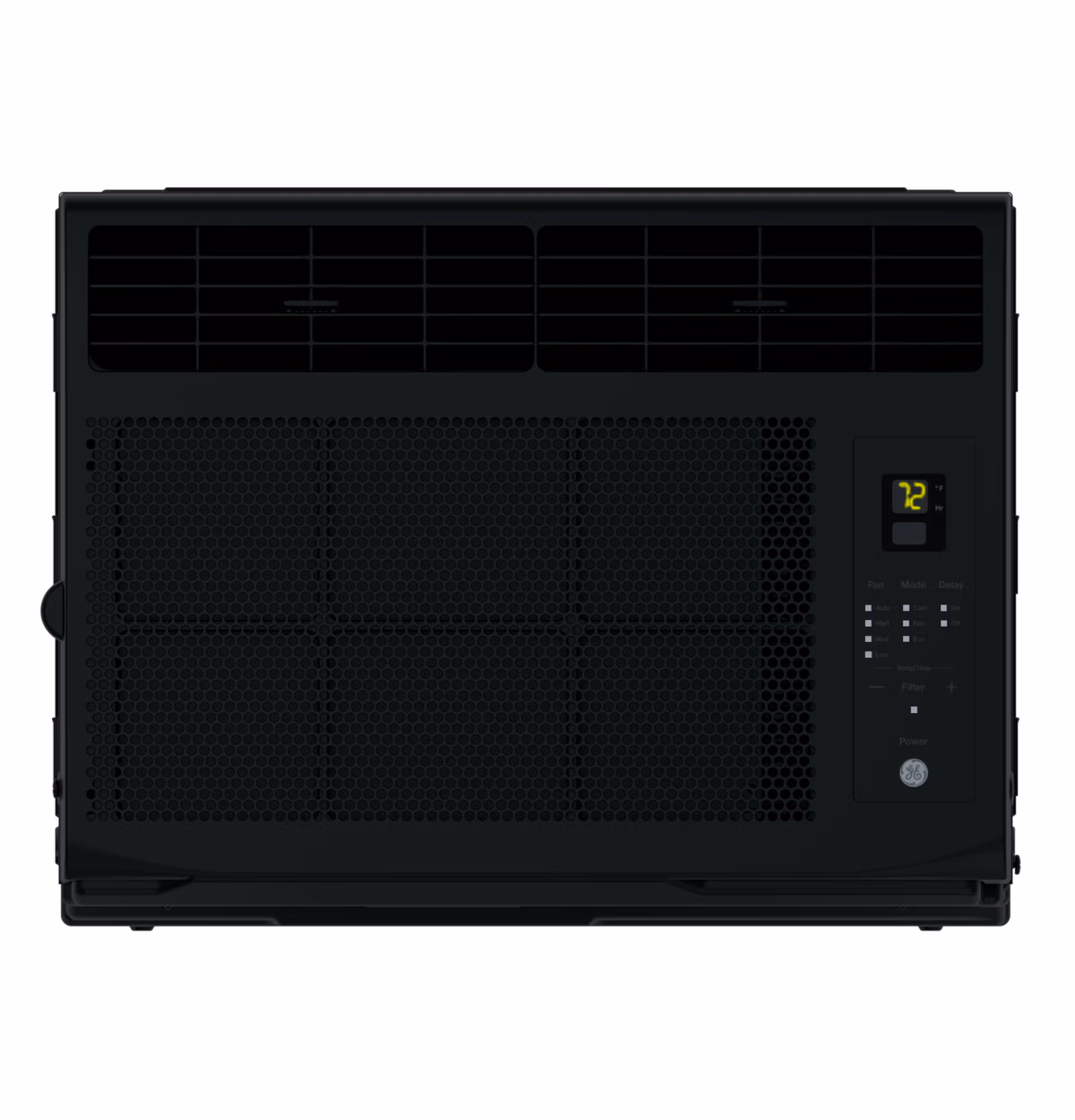 GE(R) 6,000 BTU Electronic Window Air Conditioner for Small Rooms up to 250 sq ft., Black