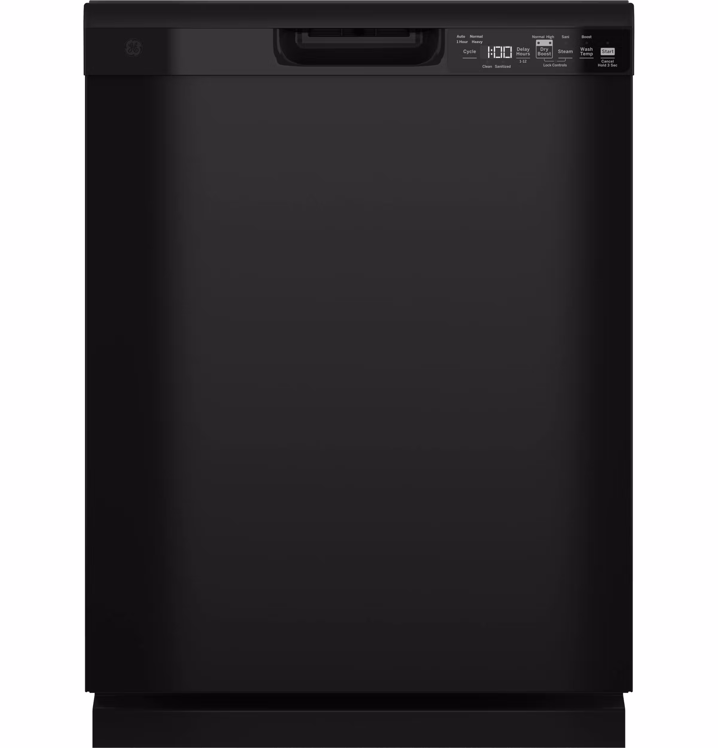 GE(R) ENERGY STAR(R) Front Control with Plastic Interior Dishwasher with Sanitize Cycle & Dry Boost