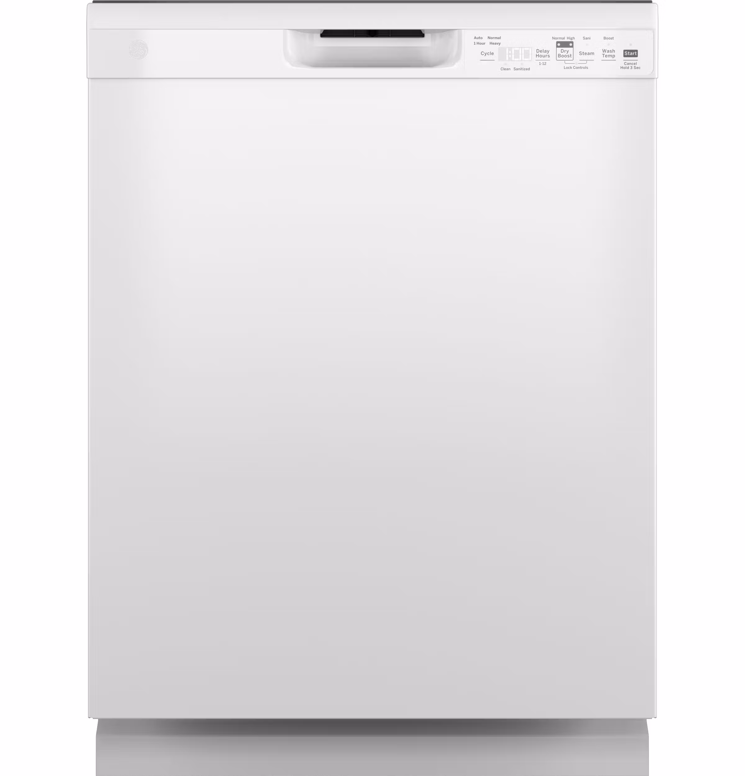 GE(R) ENERGY STAR(R) Front Control Dishwasher with Plastic Interior and Dry Boost