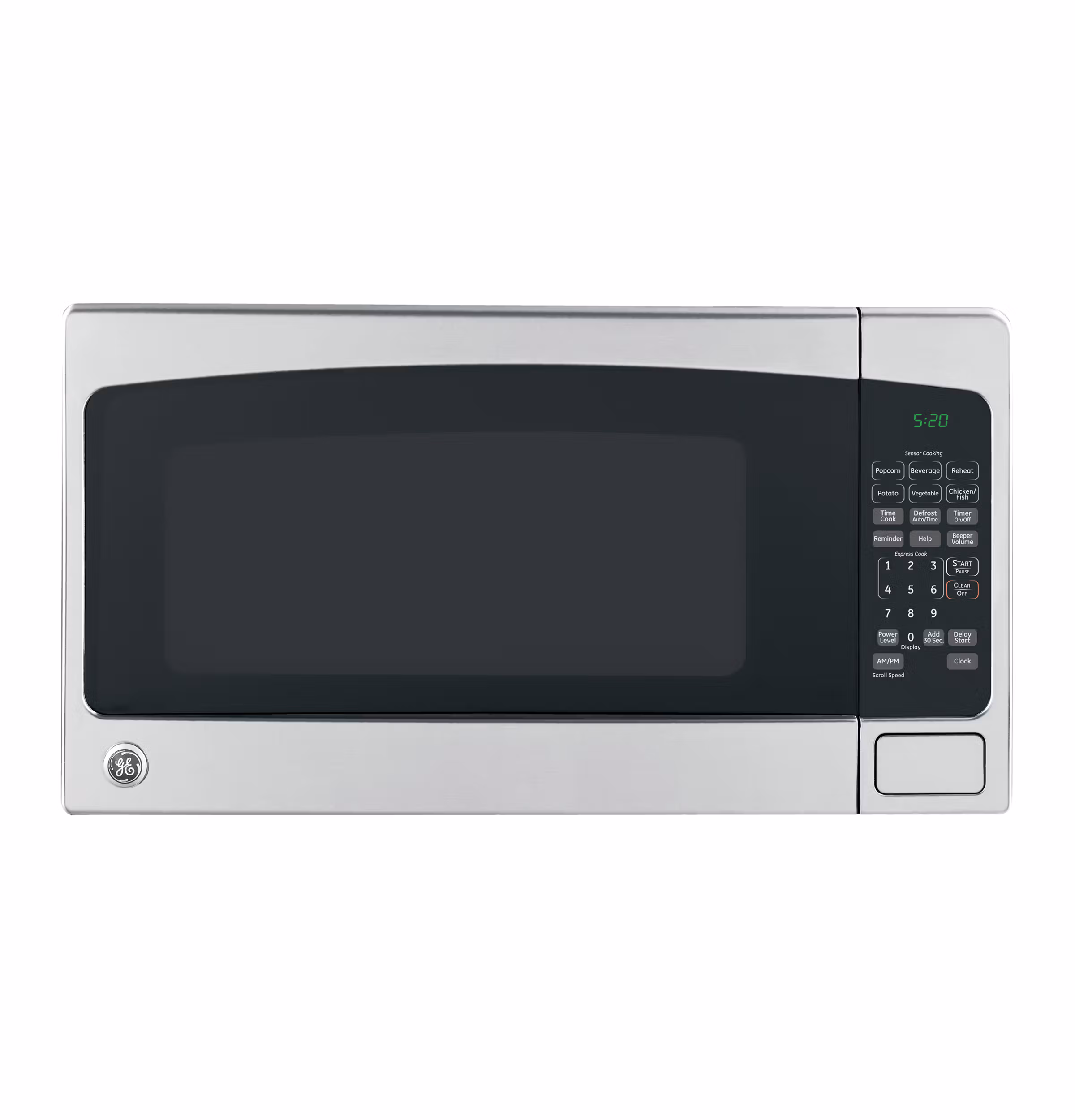 GE(R) 2.0 Cu. Ft. Capacity Countertop Microwave Oven