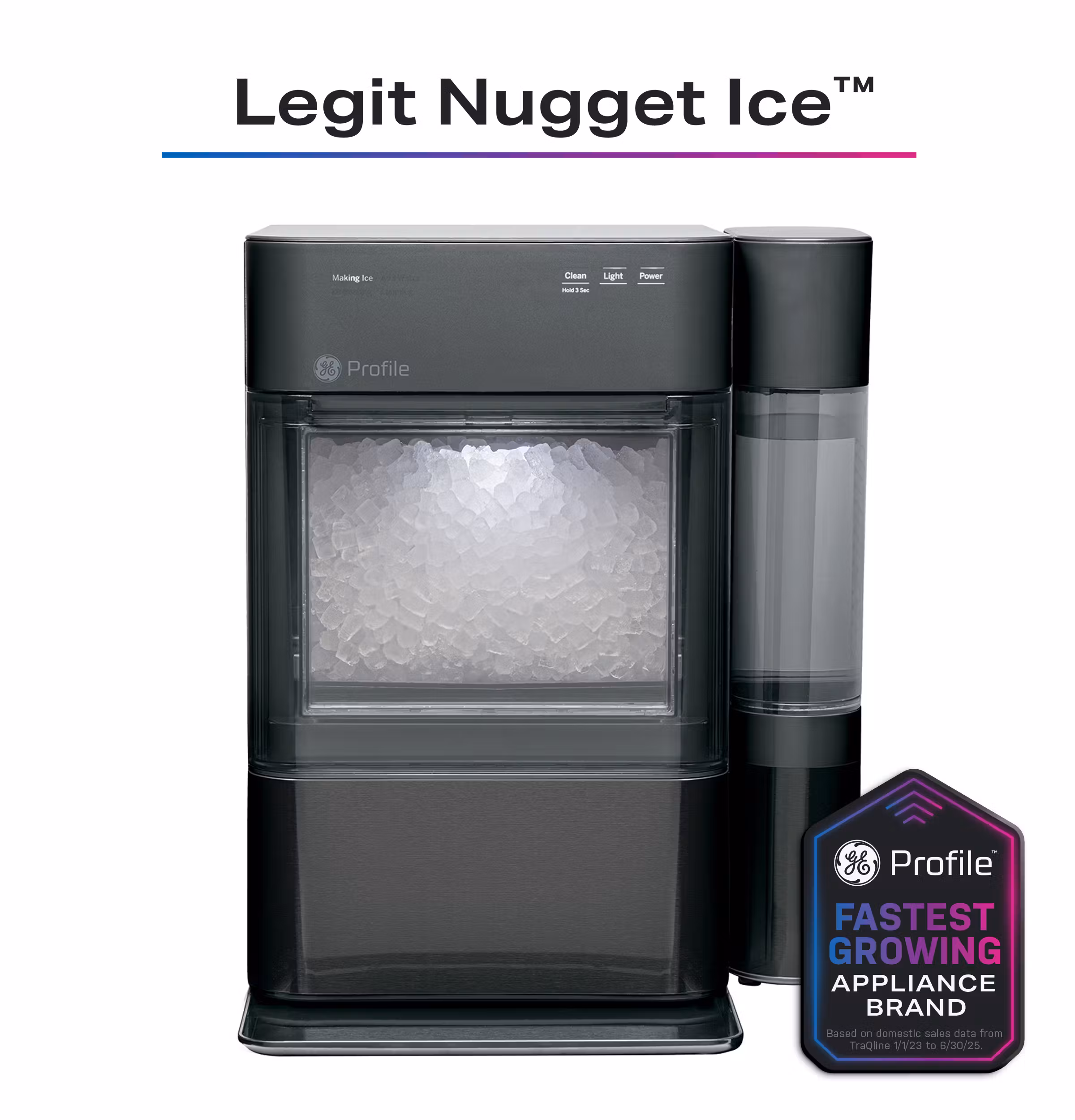 GE Profile(TM) Opal(TM) 2.0 Nugget Ice Maker with Side Tank
