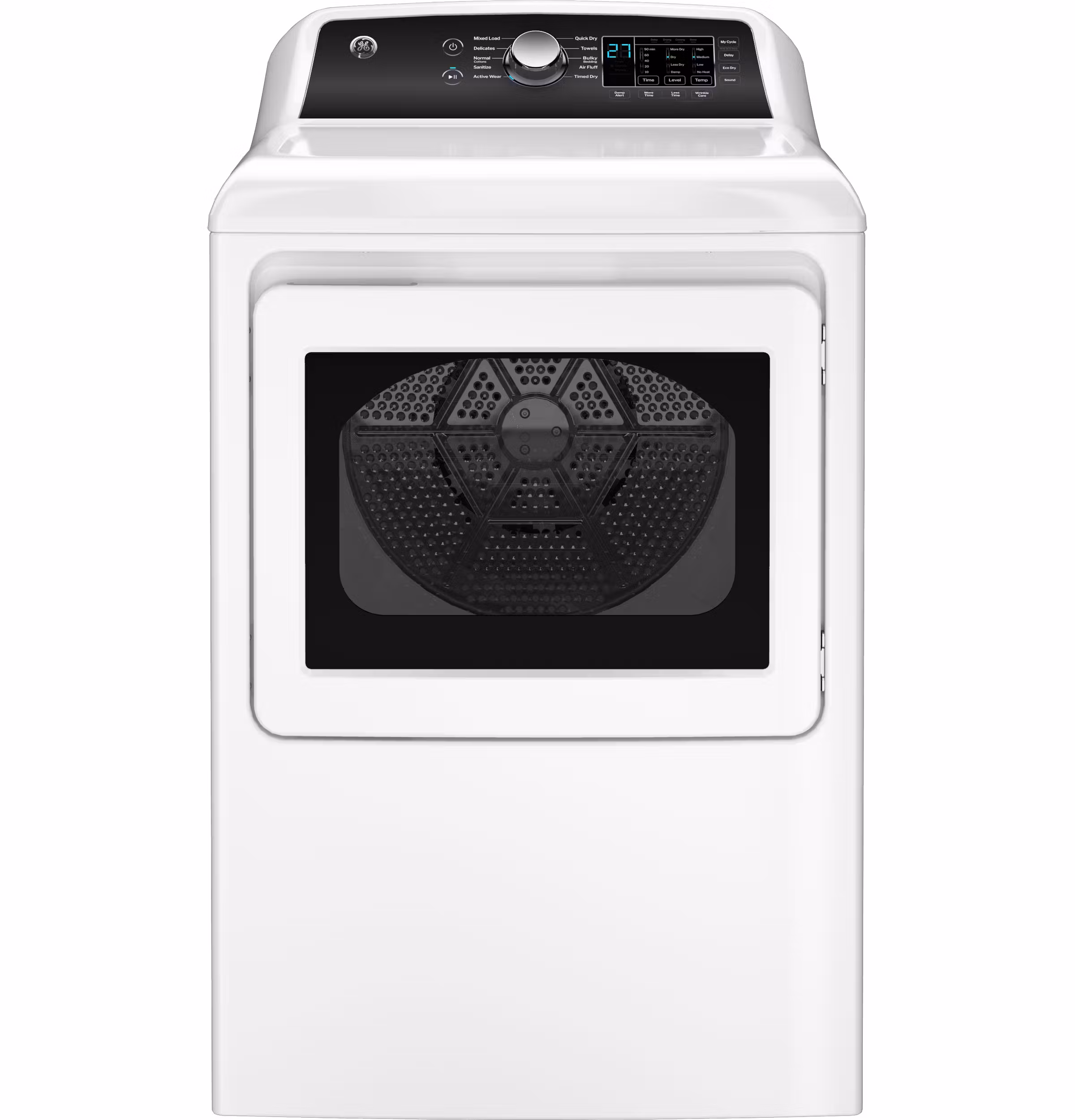 GE® 7.4 Cu. Ft. Capacity Electric Dryer with Up to 120 ft. Venting and Sensor Dry