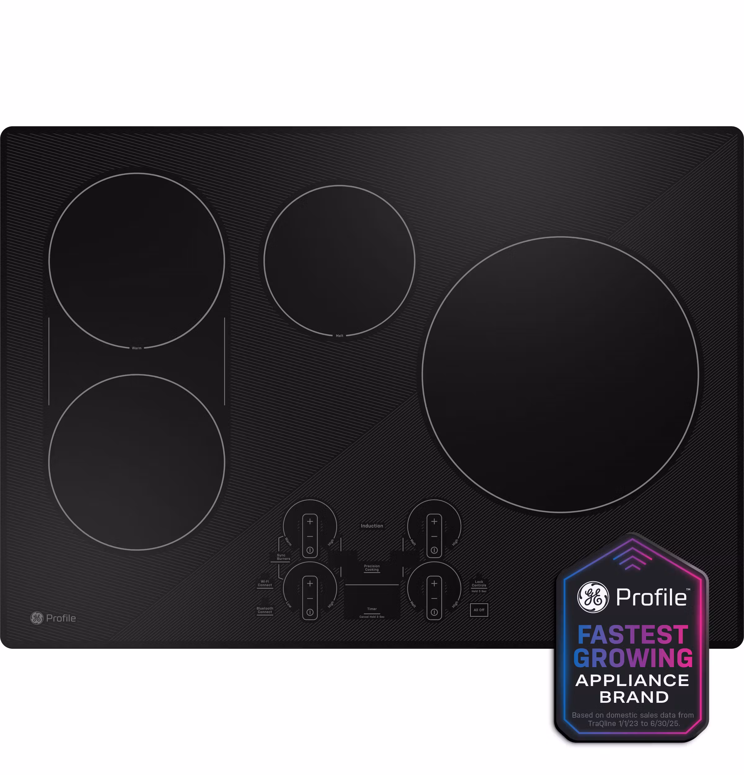 GE Profile(TM) ENERGY STAR(R) 30" Built-In Touch Control Induction Cooktop