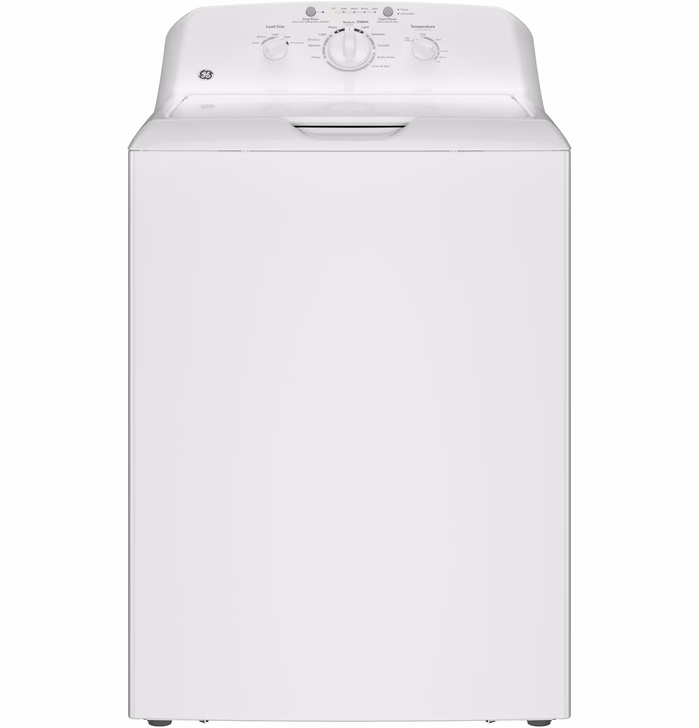 GE(R) 4.0 cu. ft. Capacity Washer with Stainless Steel Basket and Water Level Control