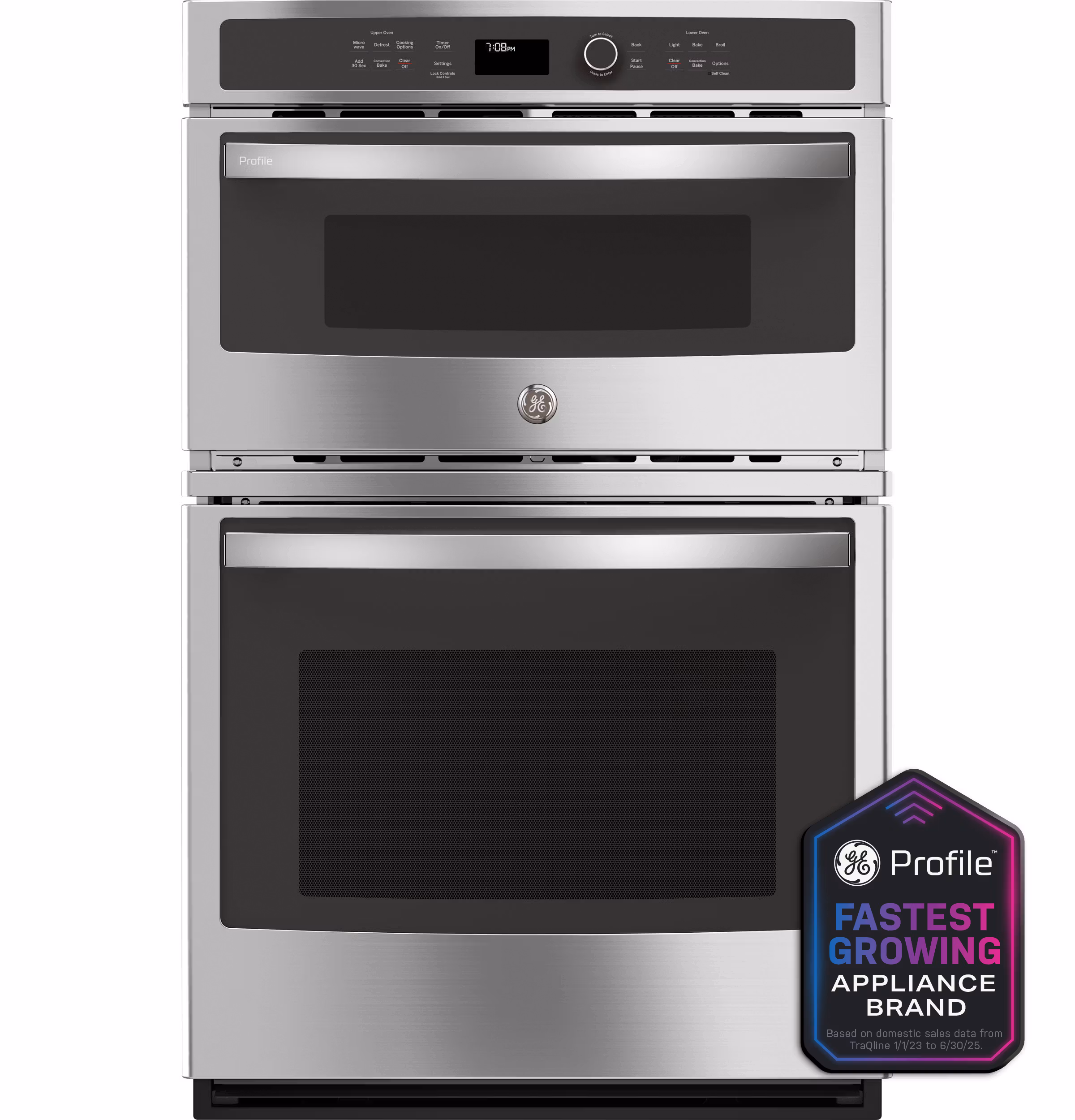 GE Profile(TM) 27" Built-In Combination Convection Microwave/Convection Wall Oven