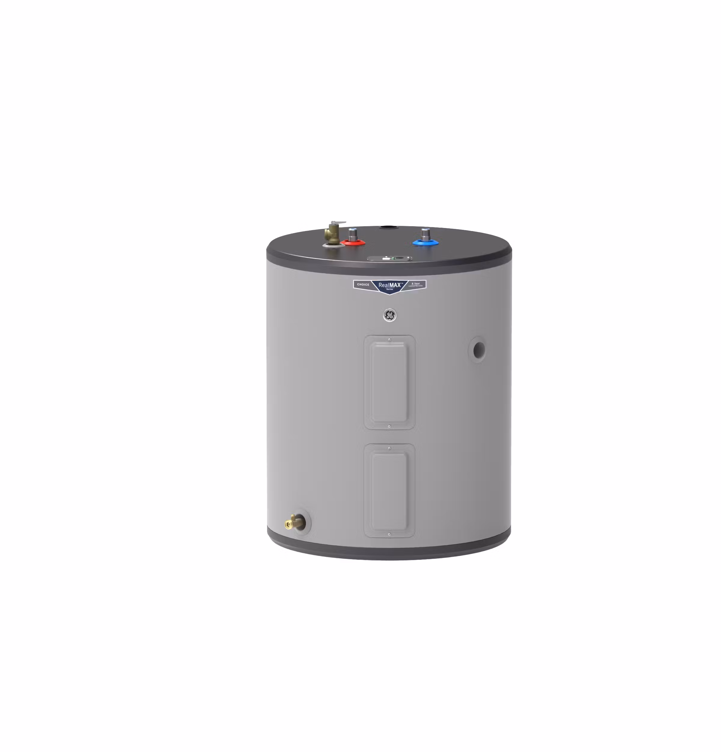 GE(R) 36 Gallon Top Port Lowboy Top T&P 4500W Electric Water Heater