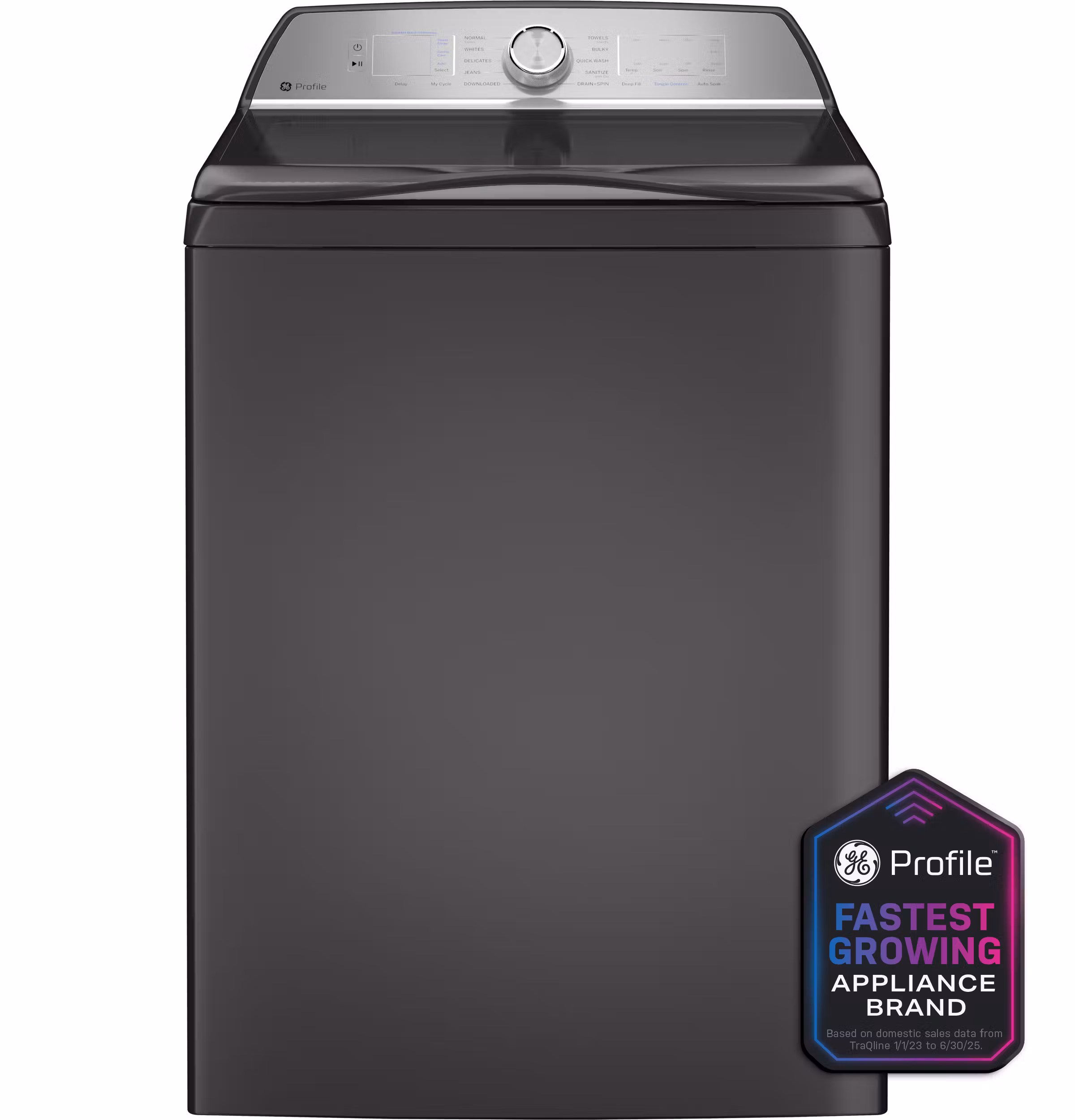 GE Profile™ ENERGY STAR® 5.0 cu. ft. Capacity Washer with Smarter Wash Technology and FlexDispense™