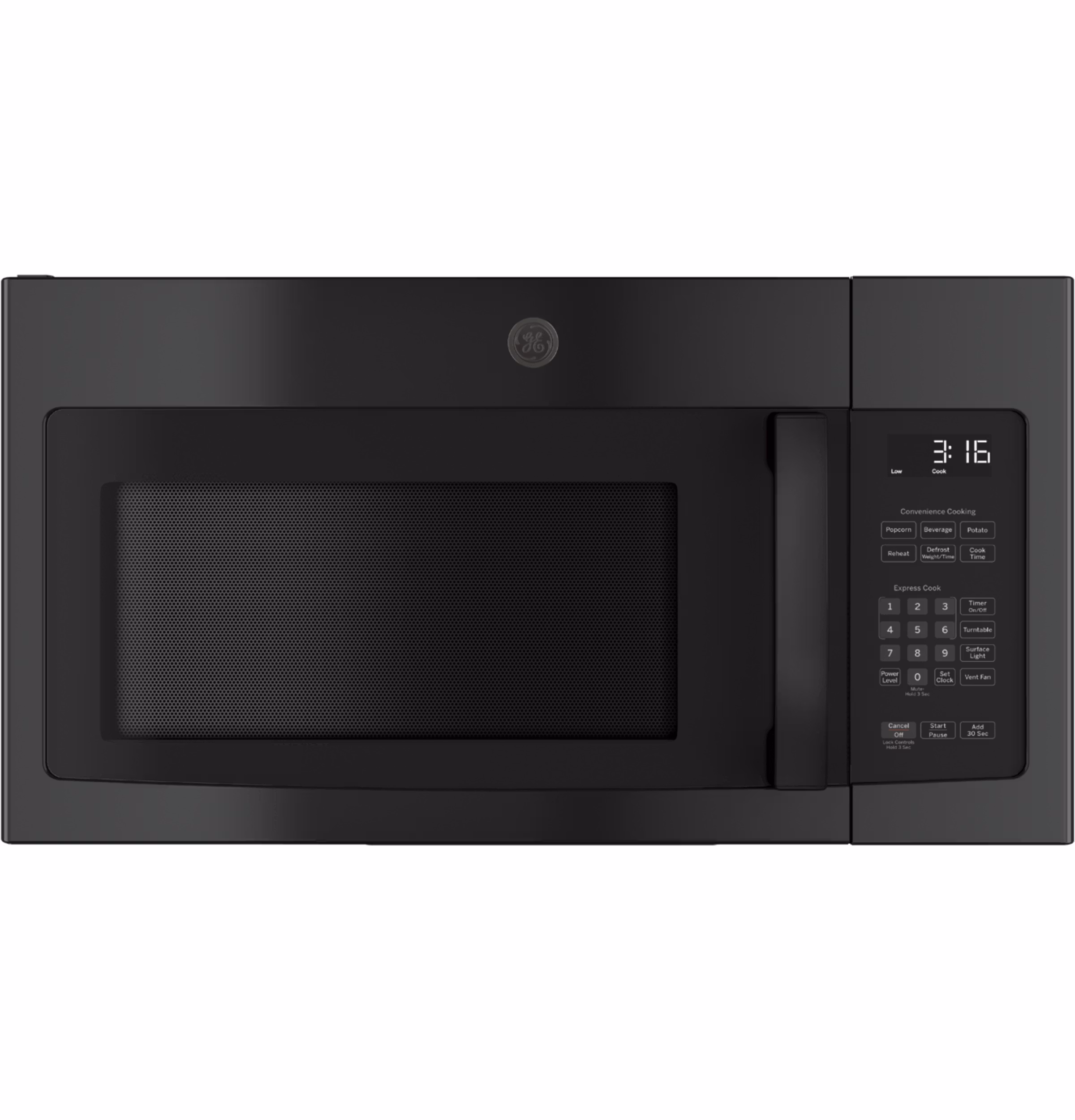 GE(R) 1.6 Cu. Ft. Over-the-Range Microwave Oven with Recirculating Venting