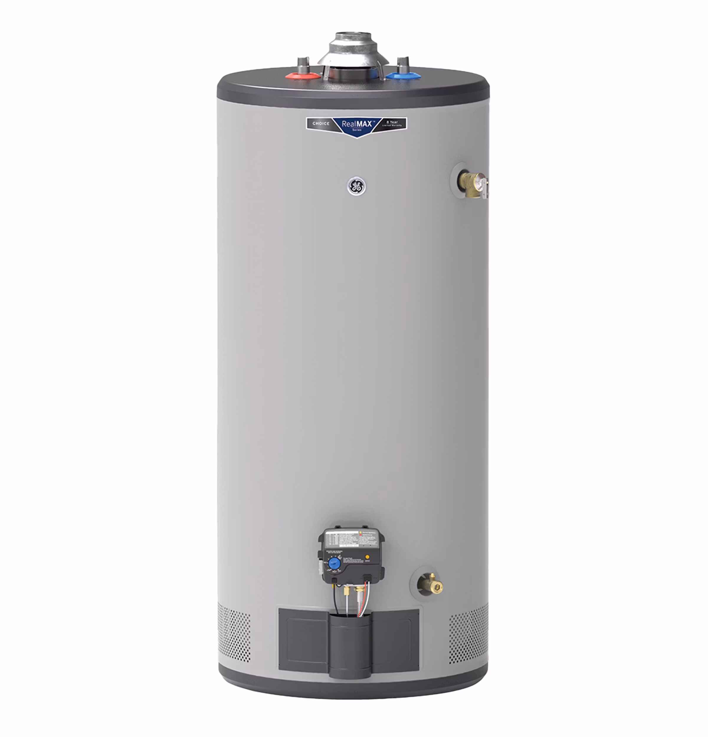 GE RealMAX Choice 40-Gallon Short Liquid Propane Atmospheric Water Heater
