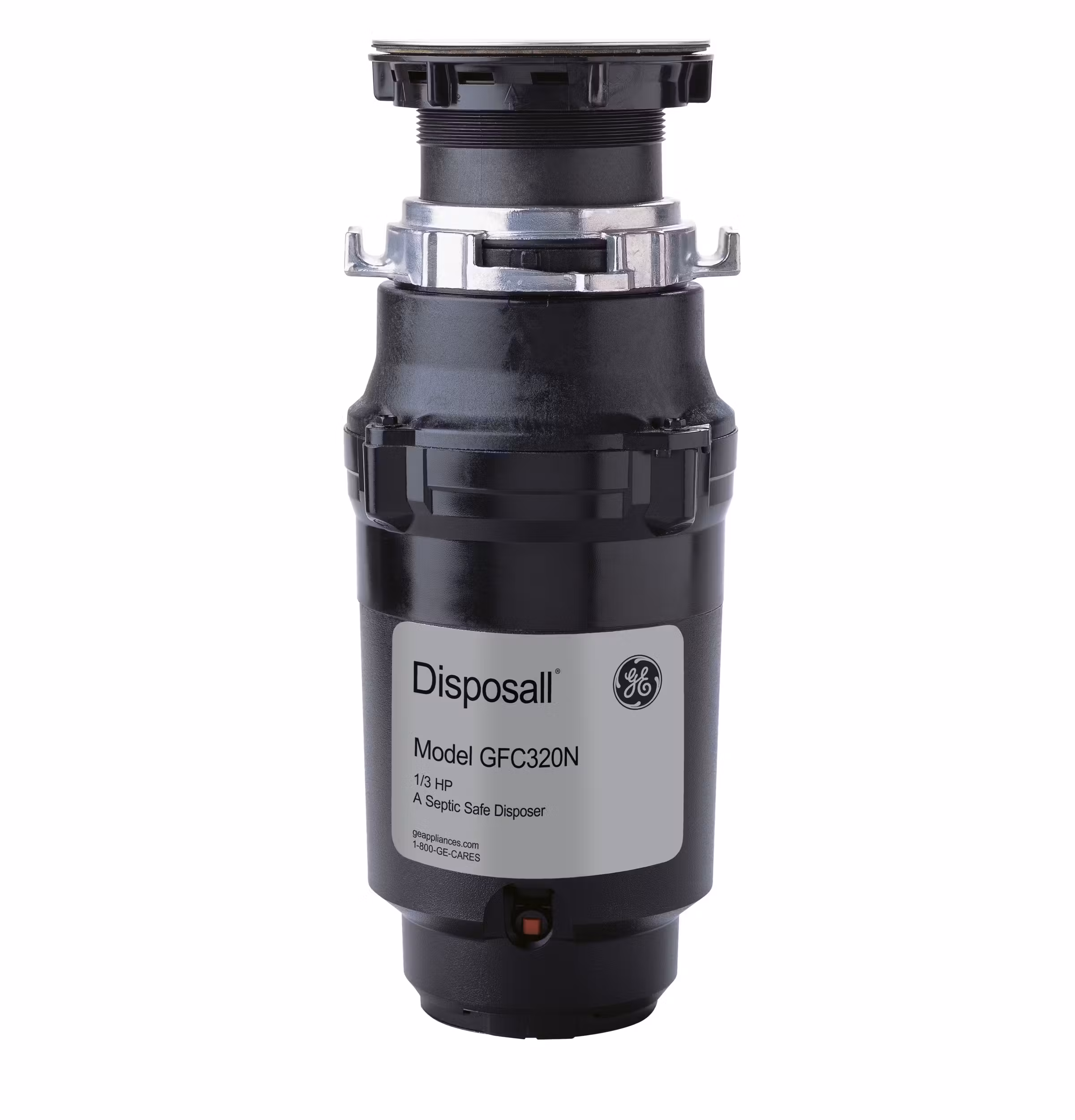 GE DISPOSALL(R) 1/3 HP Continuous Feed Garbage Disposer Non-Corded