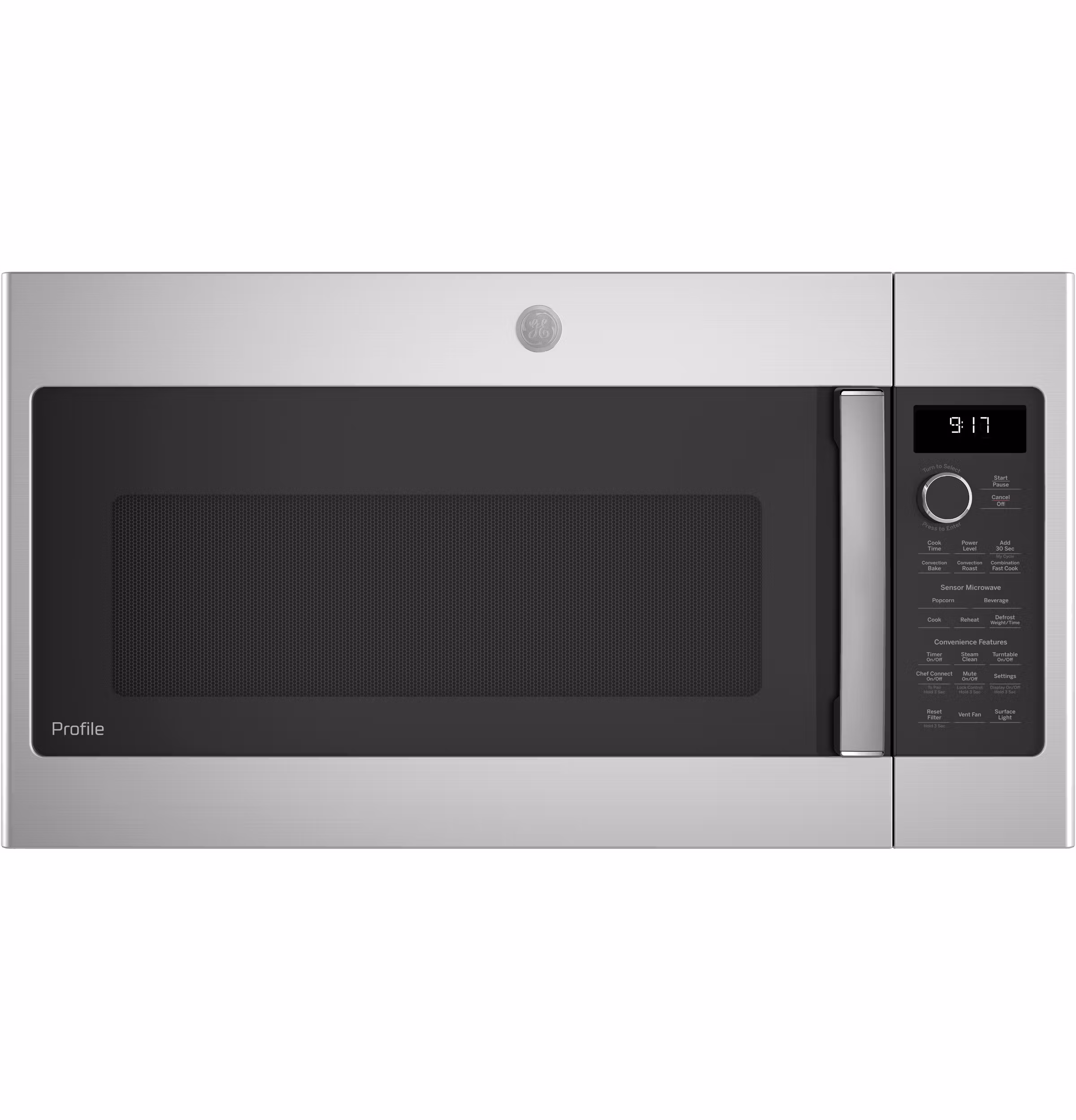GE Profile(TM) 1.7 Cu. Ft. Convection Over-the-Range Microwave Oven