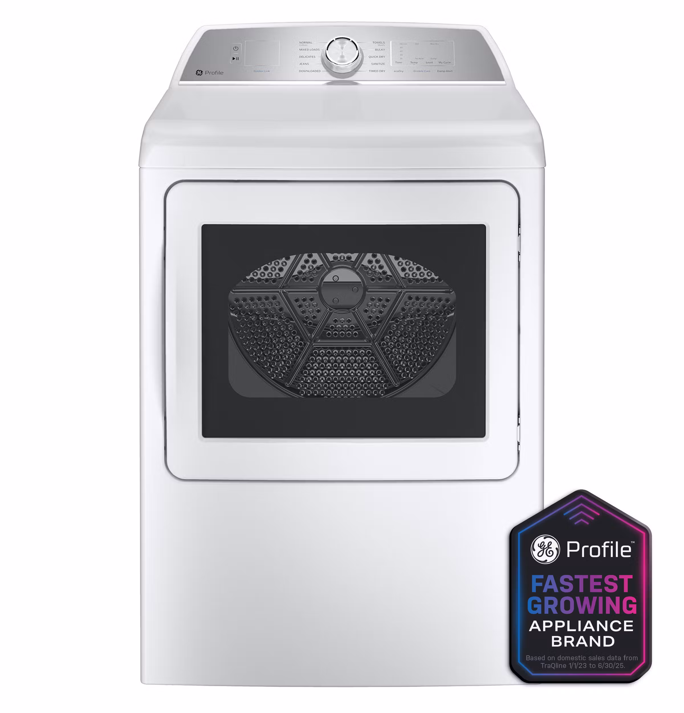 GE Profile(TM) ENERGY STAR(R) 7.4 cu. ft. Capacity Electric Dryer