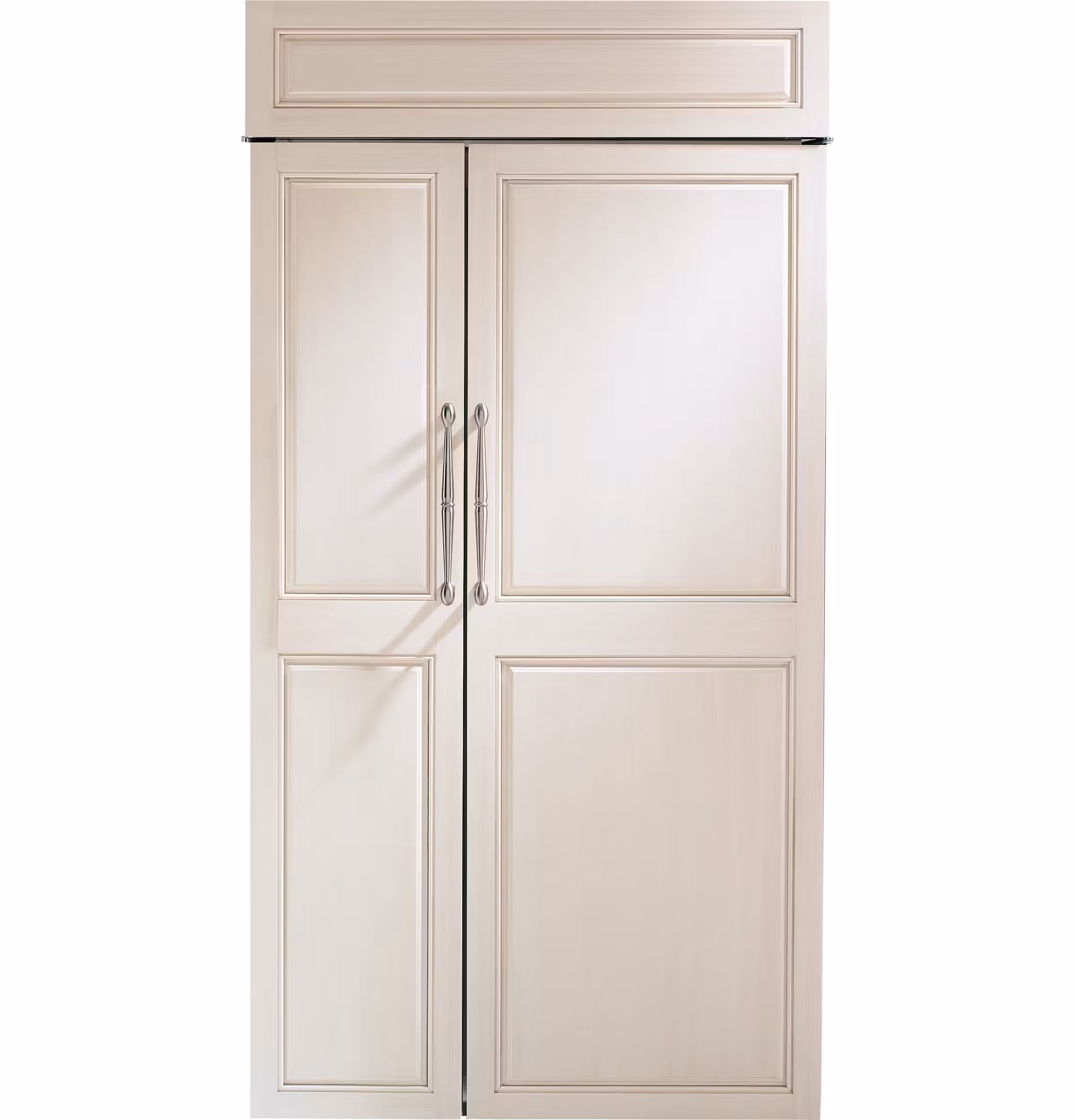 Monogram 42" Panel-Ready Built-In Side-by-Side Refrigerator