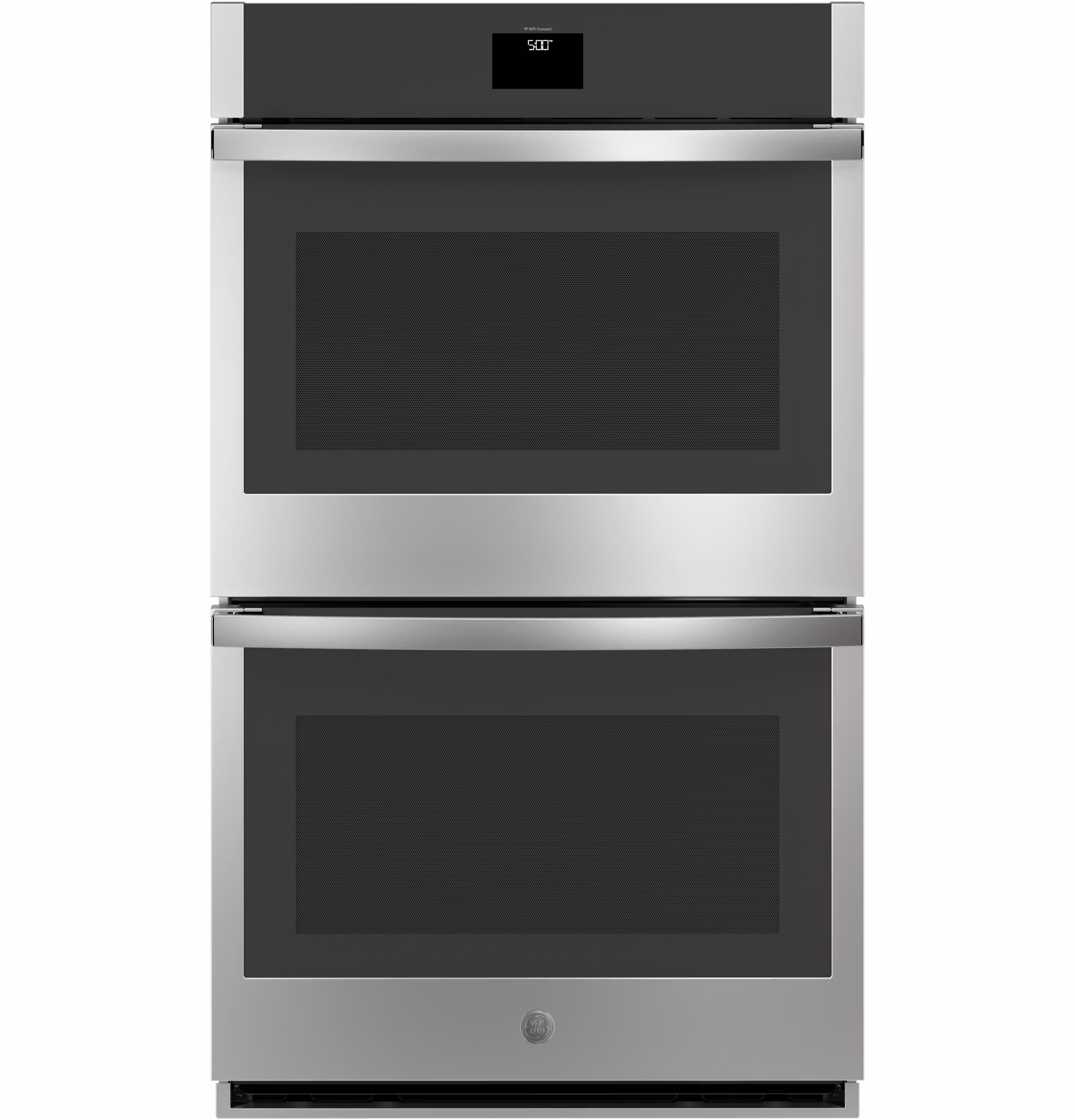GE(R) 30" Smart Built-In Self-Clean Convection Double Wall Oven with No Preheat Air Fry