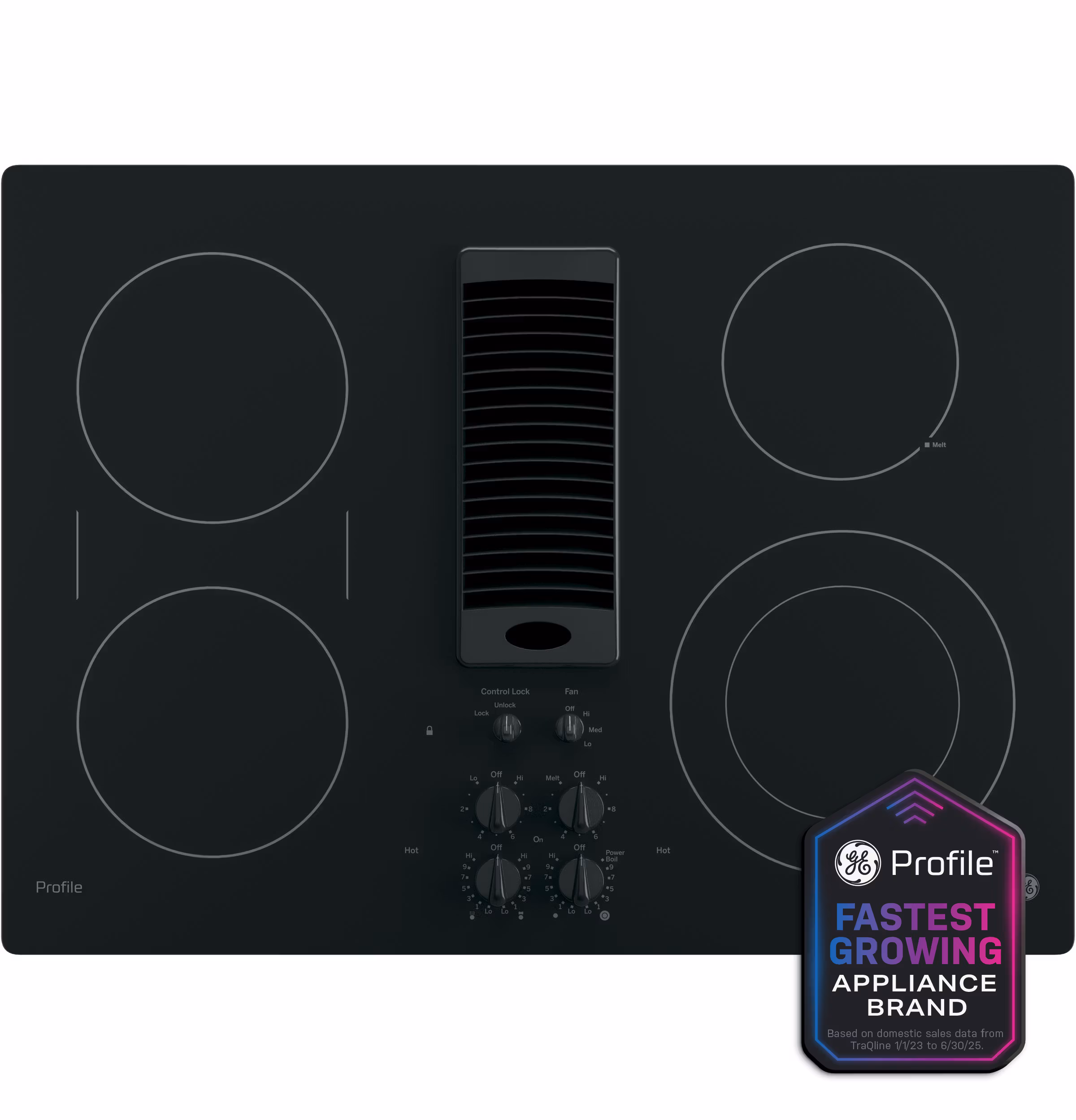 GE Profile 30" Downdraft Electric Cooktop