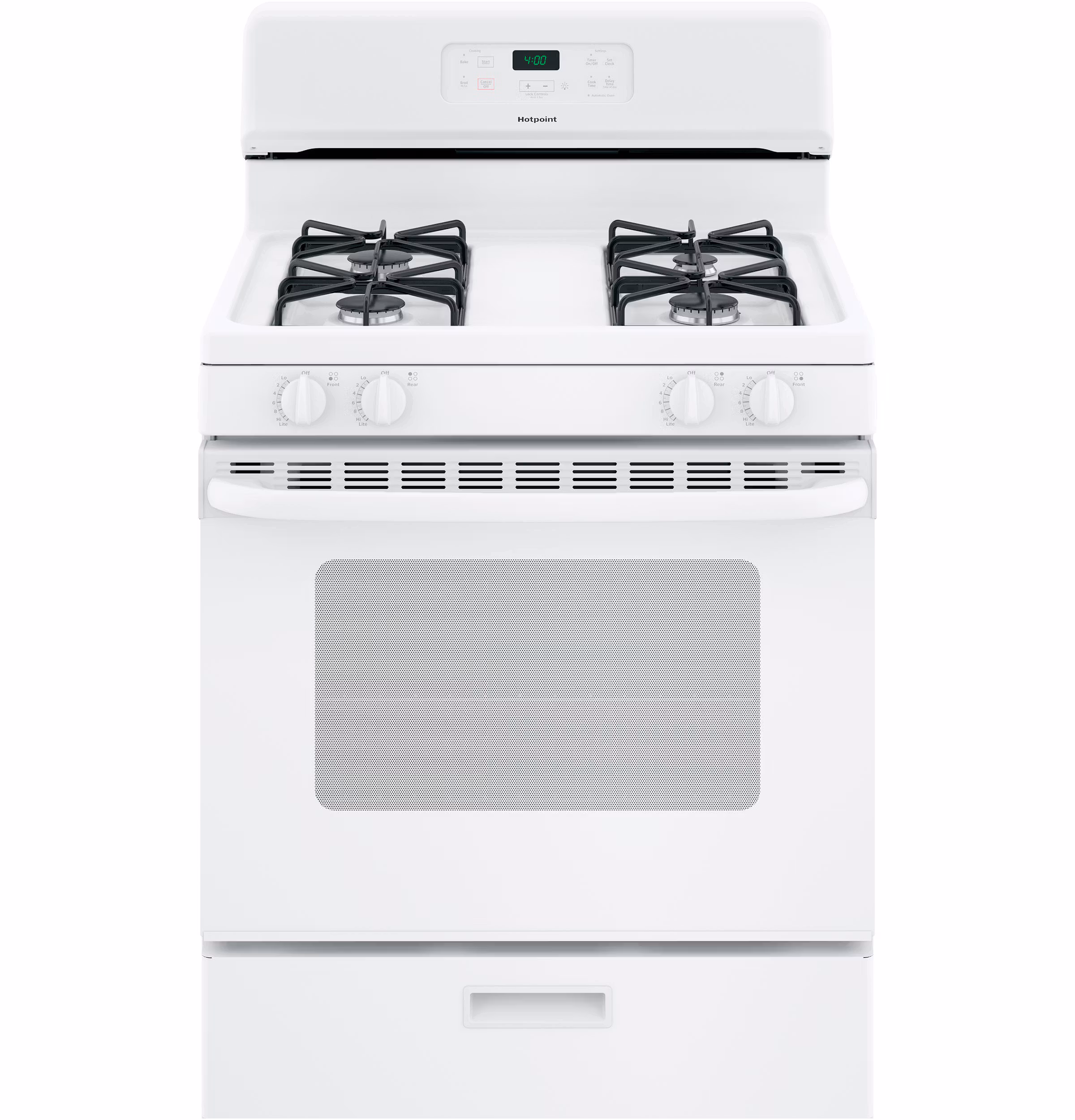 Hotpoint 30" Free-Standing Standard Clean Gas Range