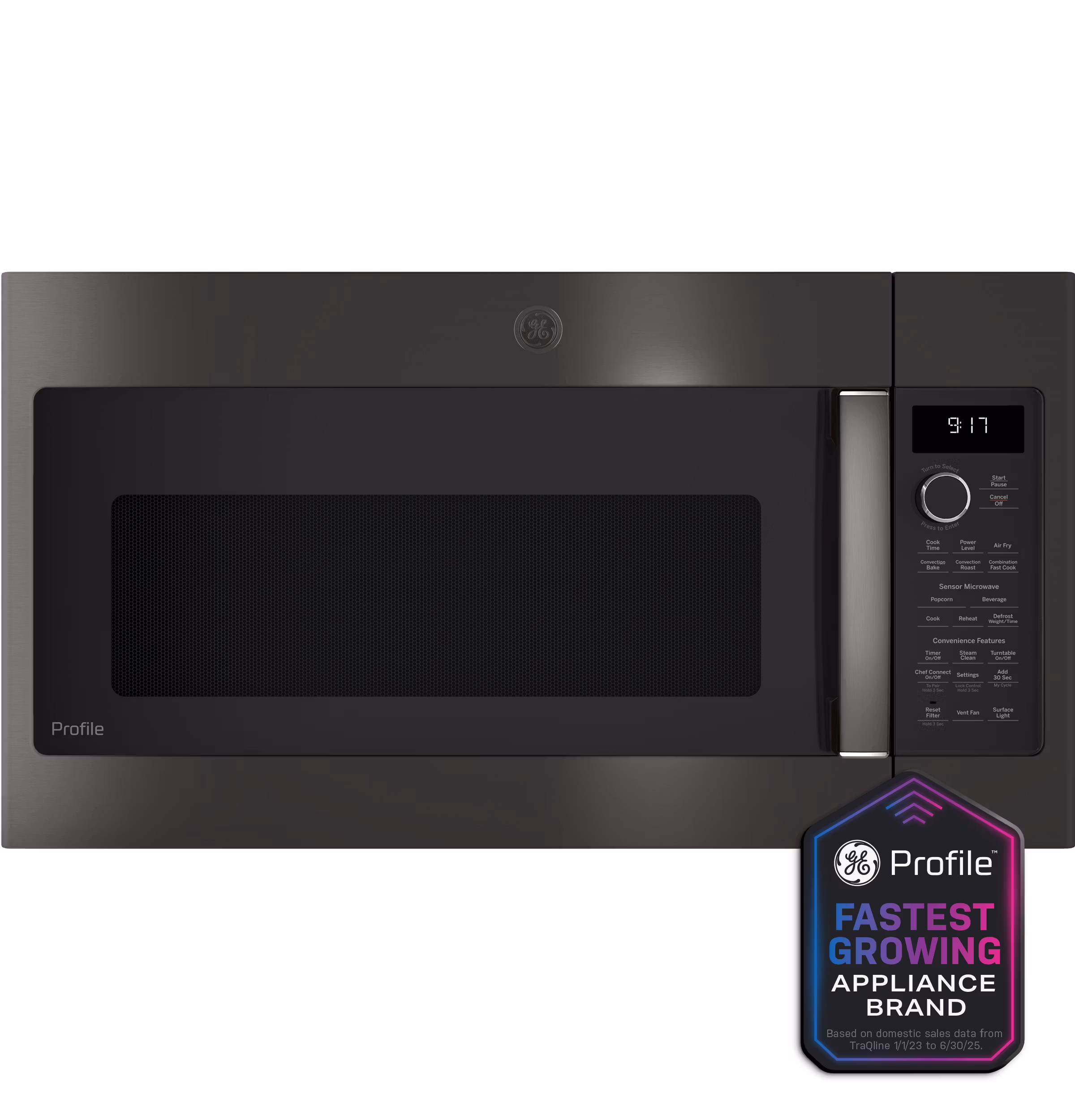 GE Profile 1.7 Cu. Ft. Convection Over-the-Range Microwave Oven