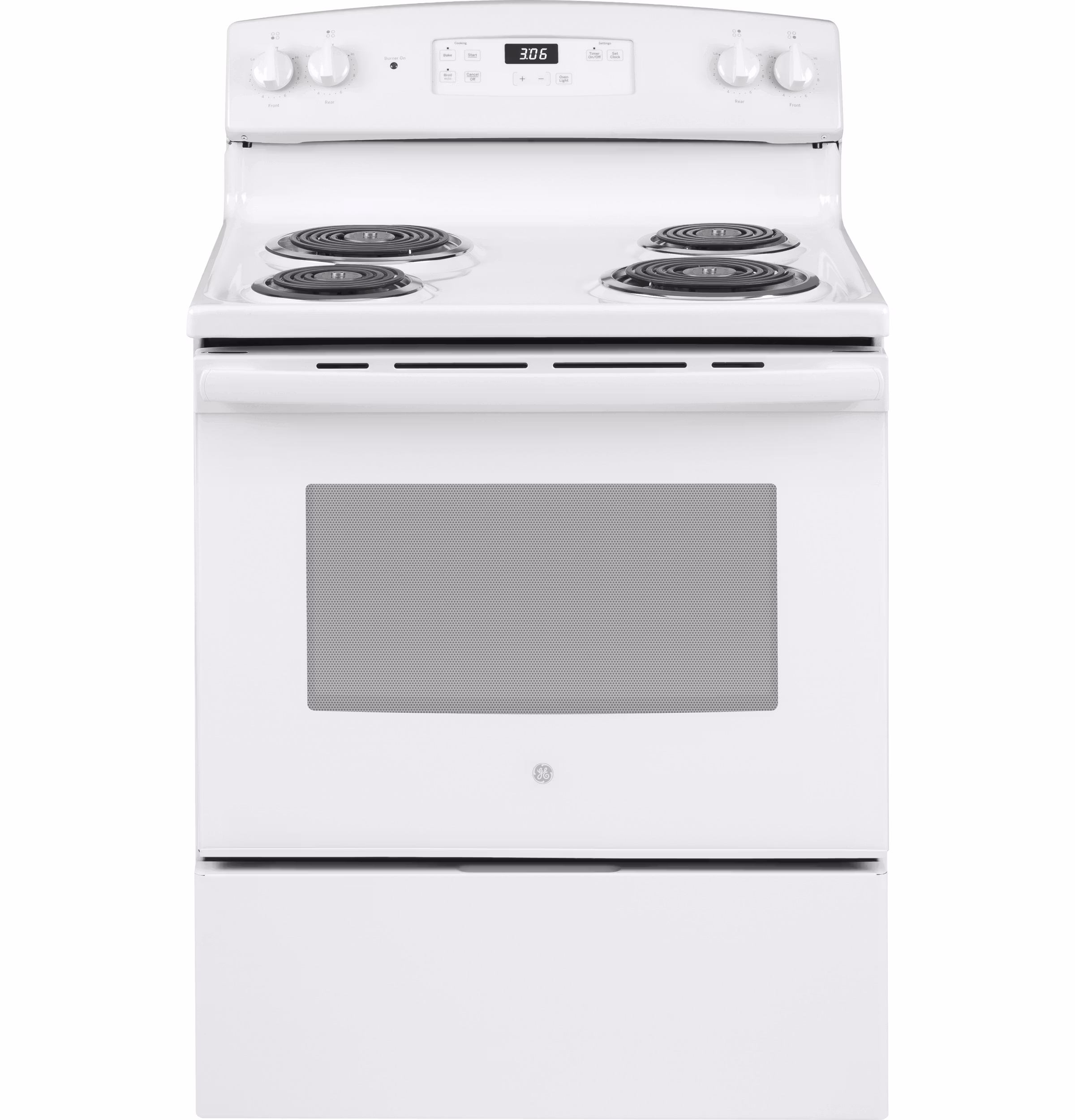 GE(R) ENERGY STAR(R) 30" Free-Standing Electric Range