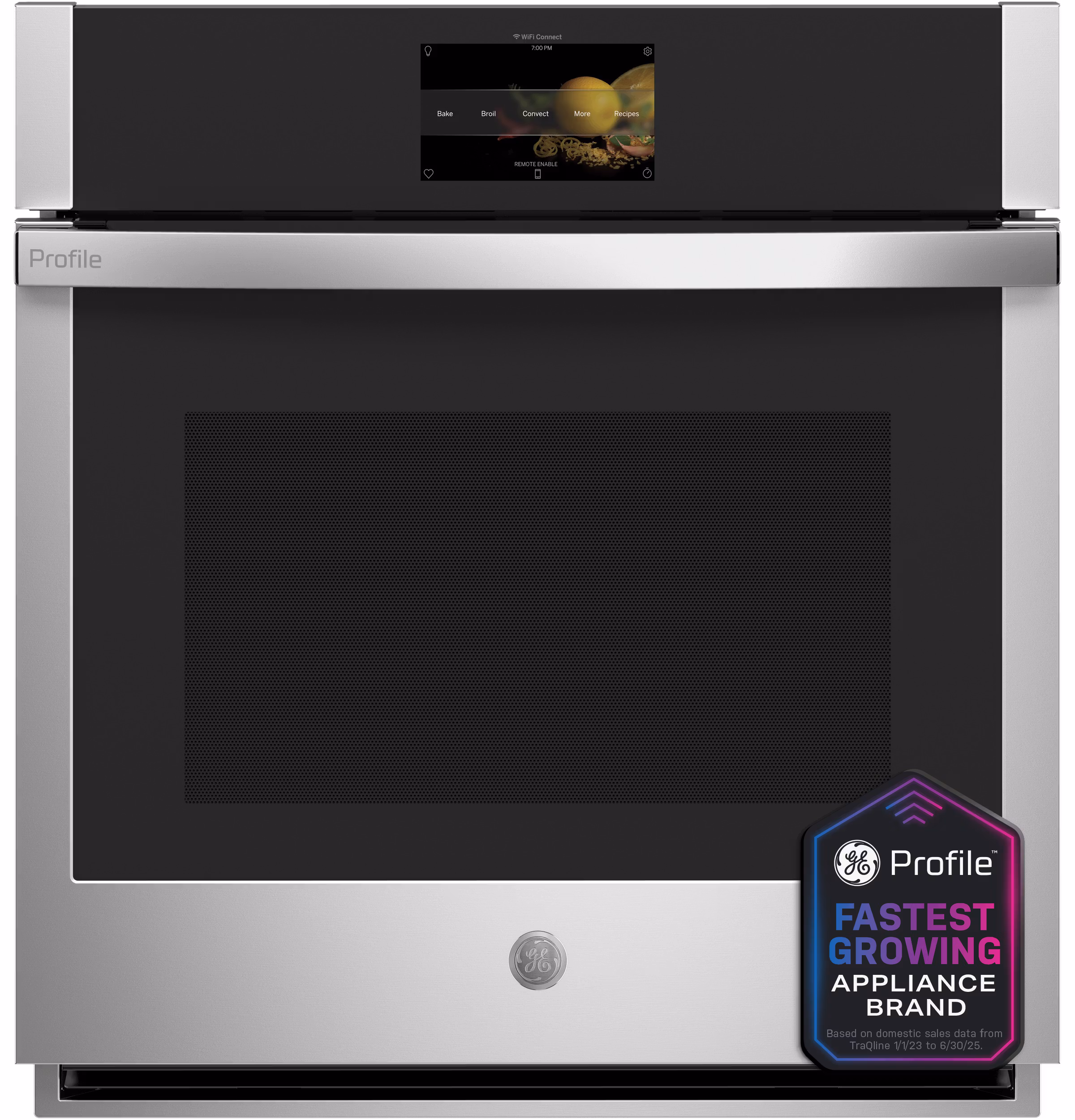 GE Profile 27" Smart Built-In Convection Single Wall Oven