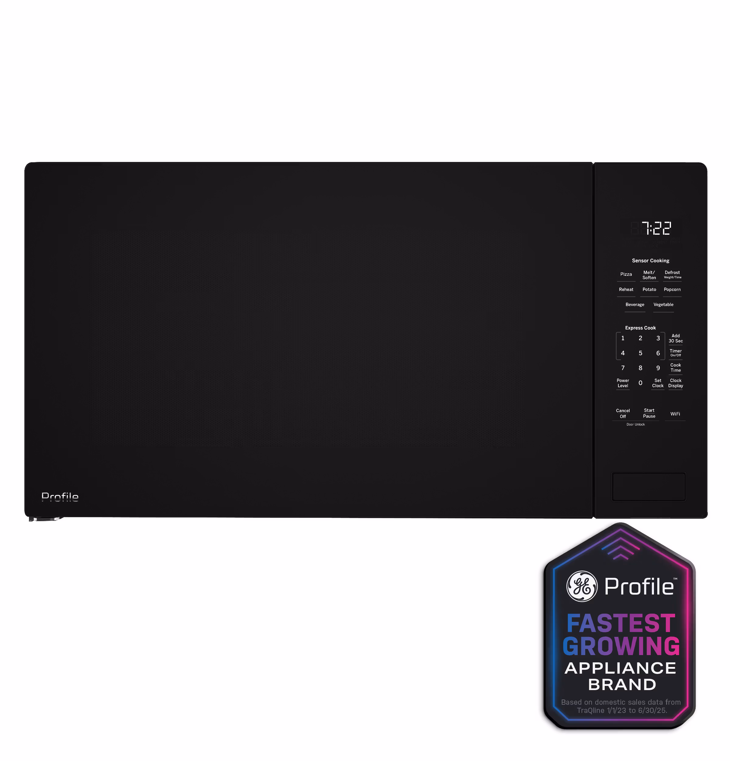 GE Profile(TM) 2.2 Cu. Ft. Built-In Sensor Microwave Oven