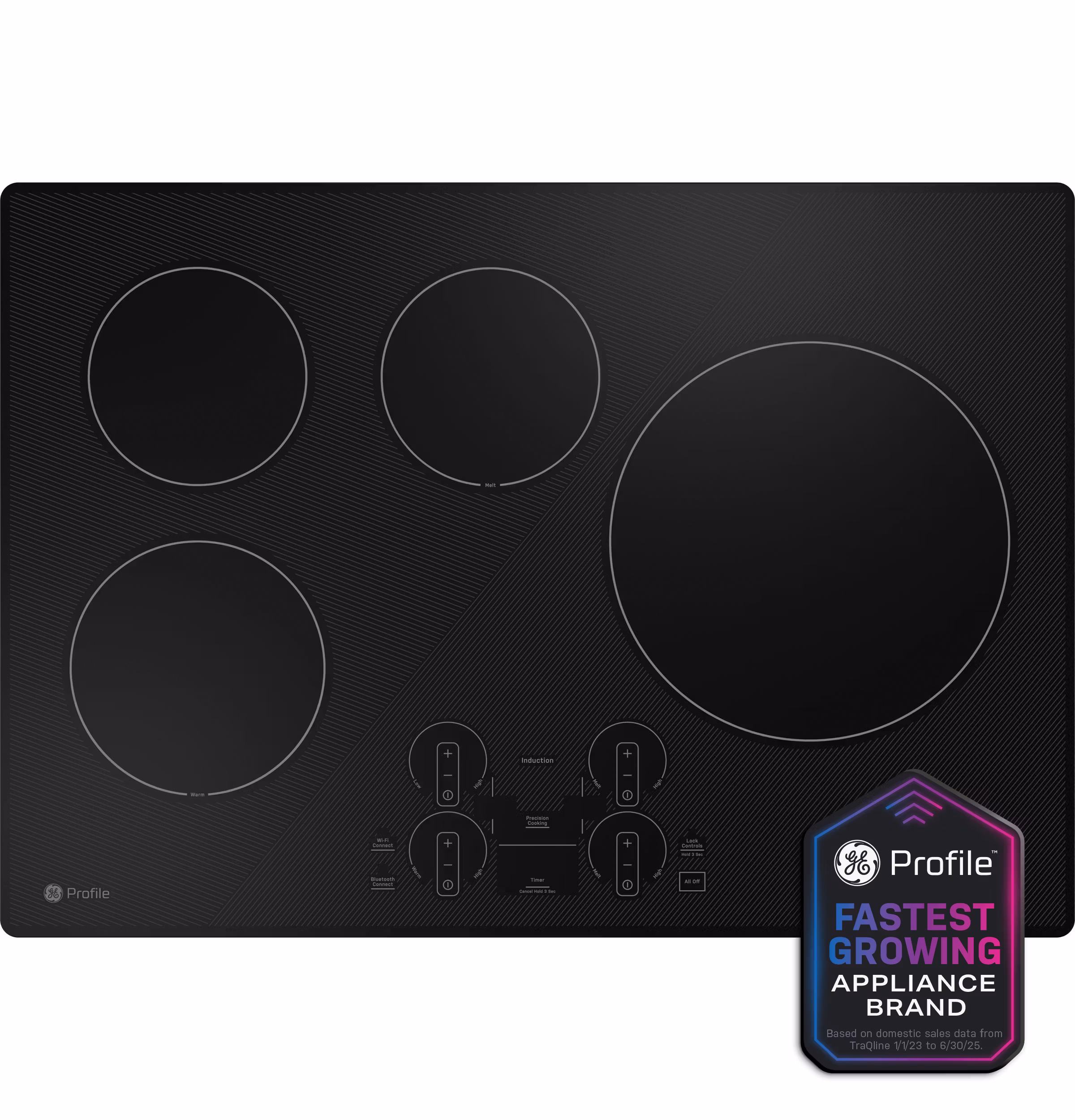 GE Profile(TM) ENERGY STAR(R) 30" Built-In Touch Control Induction Cooktop
