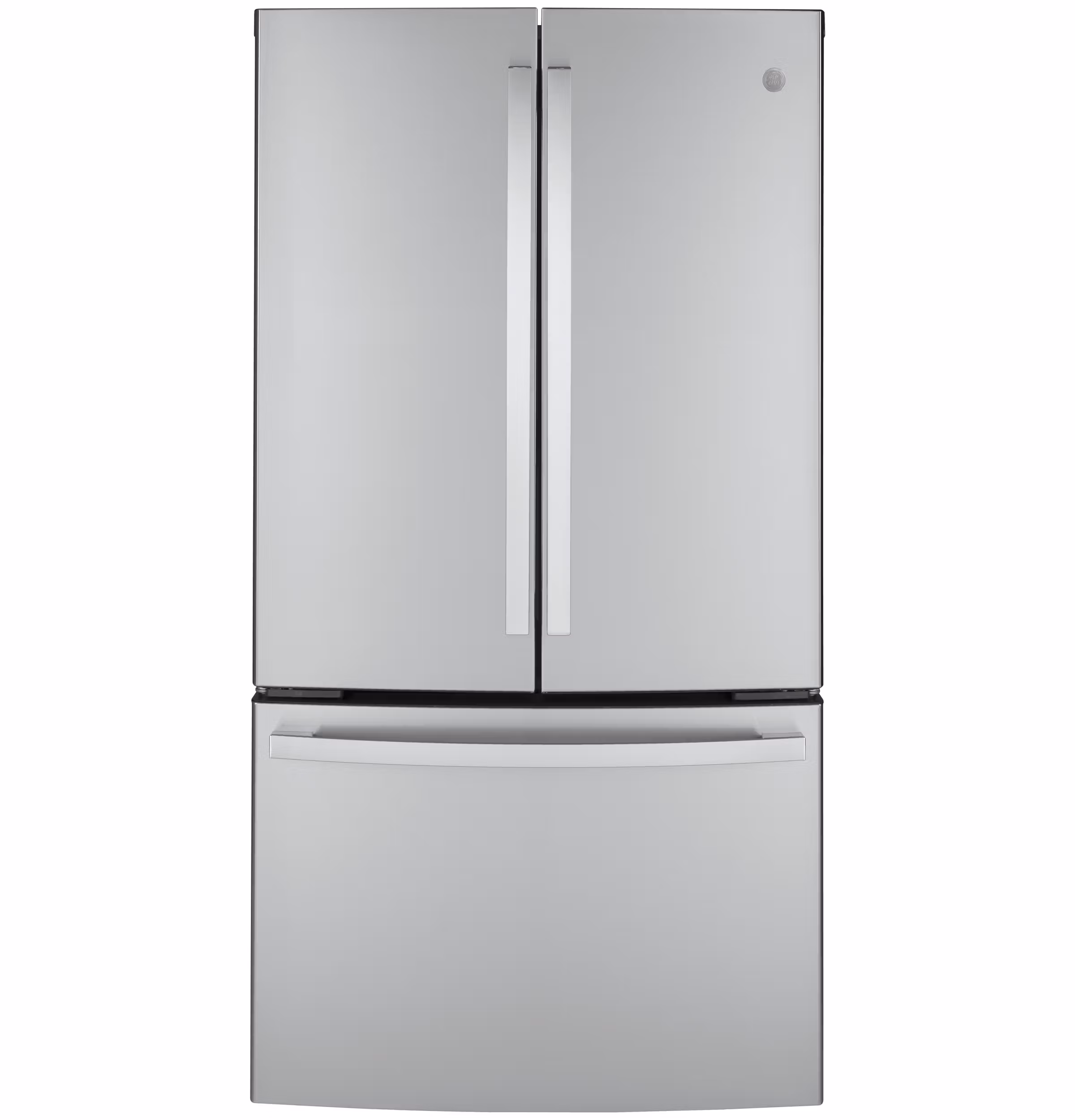 GE(R) ENERGY STAR(R) 23.1 Cu. Ft. Counter-Depth Fingerprint Resistant French-Door Refrigerator