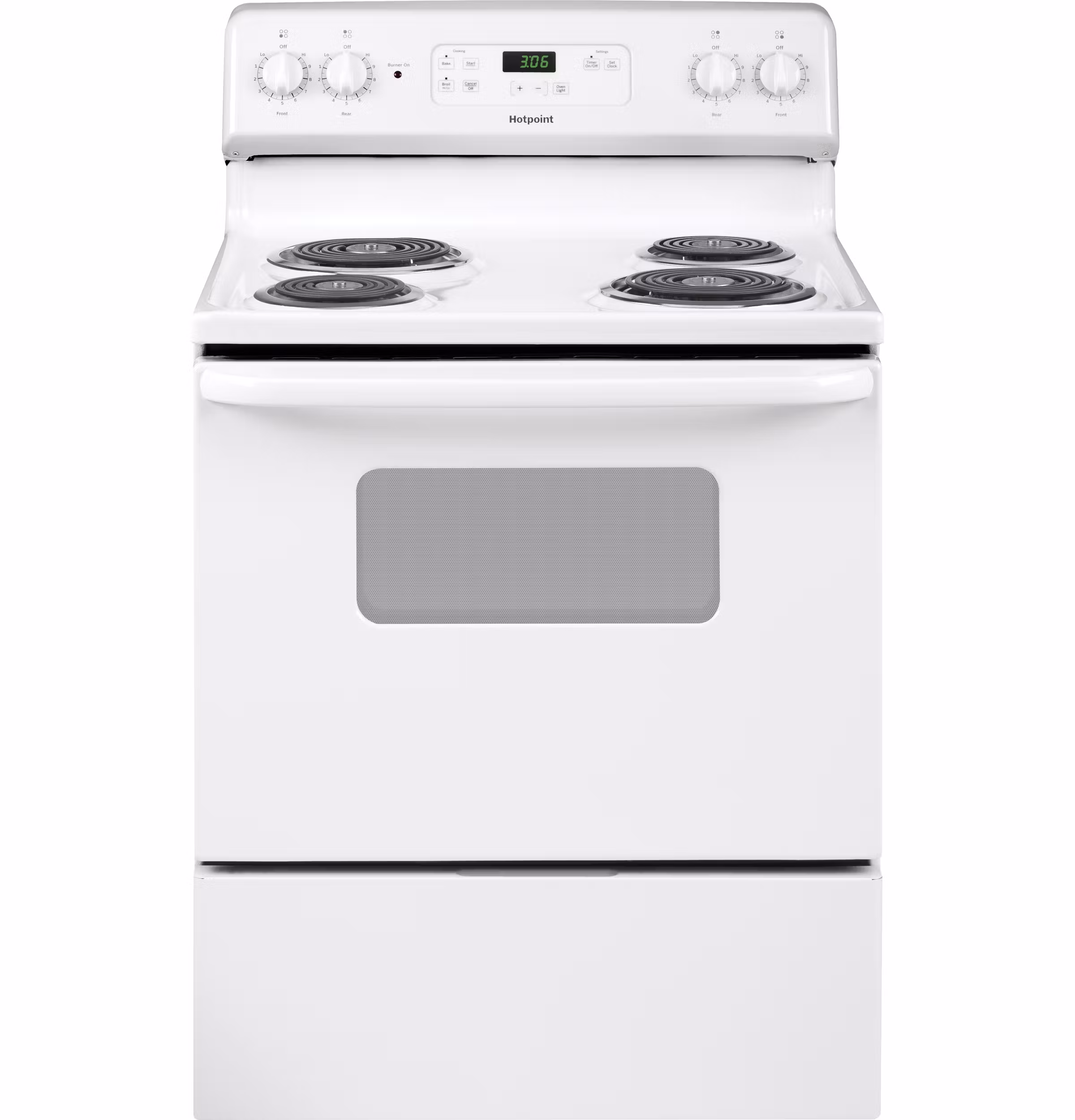 Hotpoint ENERGY STAR 30" Free-Standing Standard Clean Electric Range