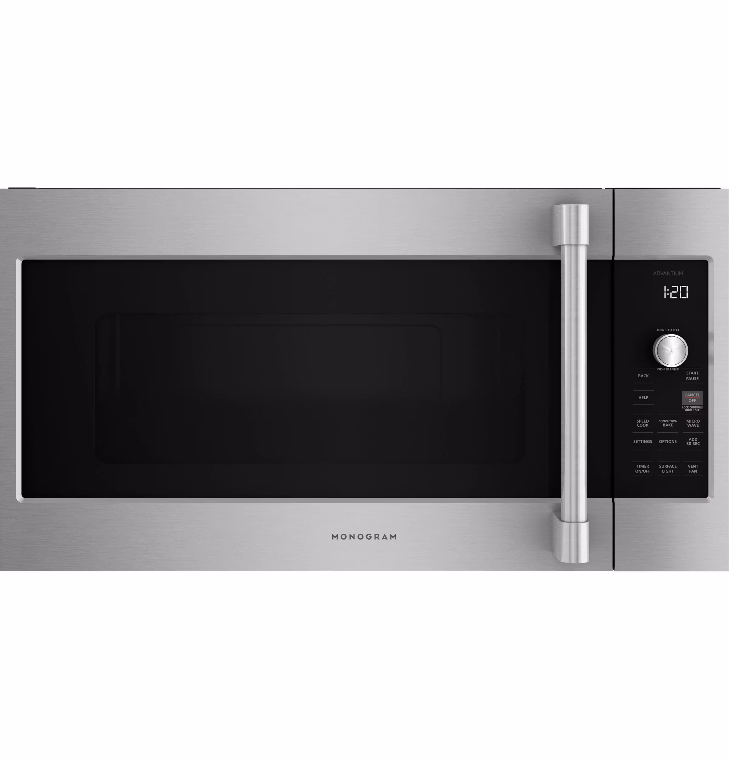 Monogram Statement Above-the-Cooktop Speedcooking Oven with Advantium(R) Technology