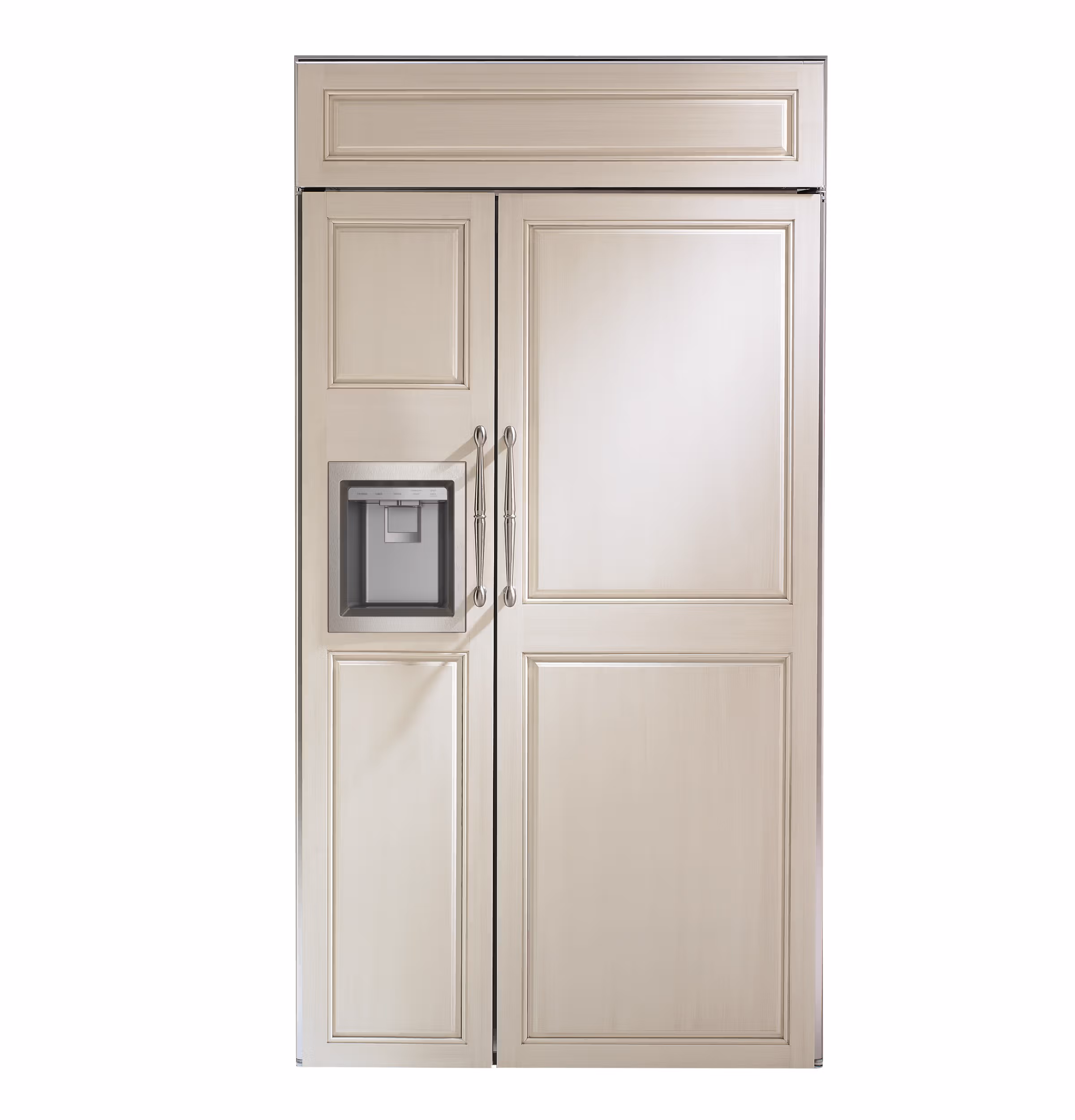 42" Panel-Ready Built-In Side-by-Side Refrigerator with Dispenser