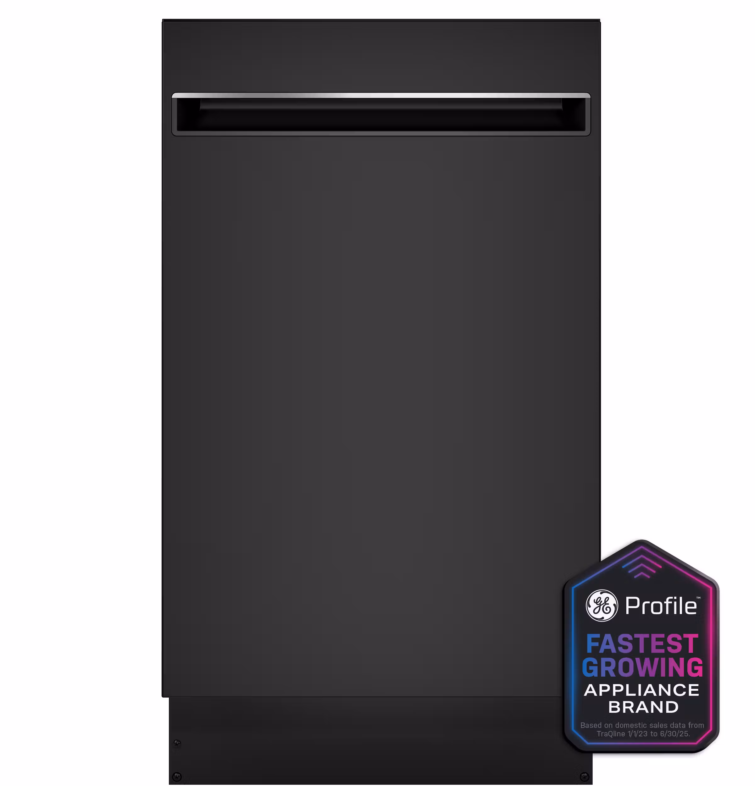 GE Profile™ ENERGY STAR® 18" ADA Compliant Stainless Steel Interior Dishwasher with Sanitize Cycle