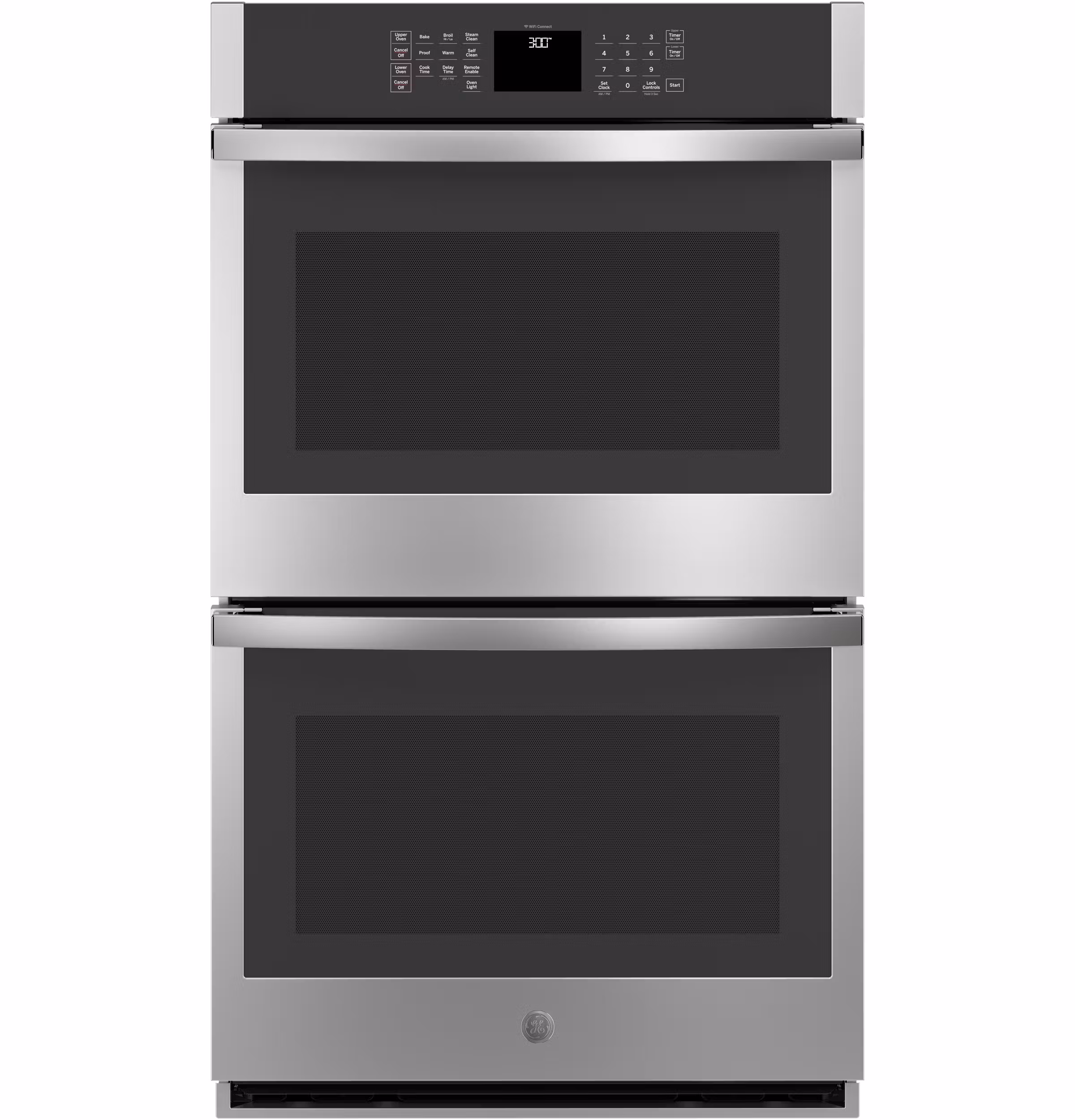 GE(R) 30" Smart Built-In Self-Clean Double Wall Oven