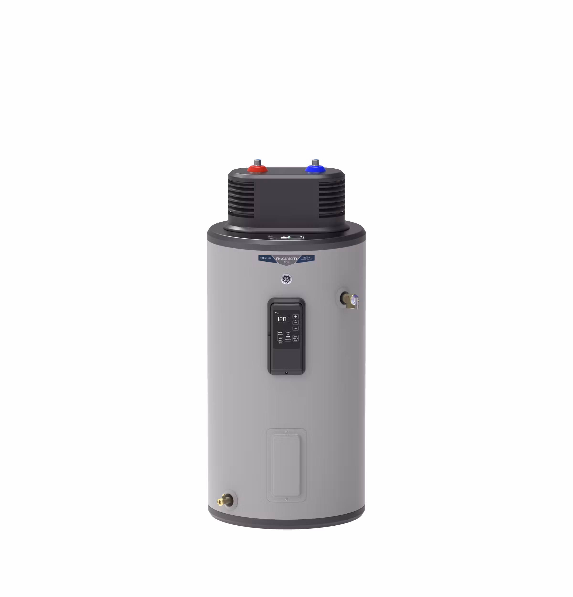 GE(R) Smart 30 Gallon Electric Water Heater with Flexible Capacity